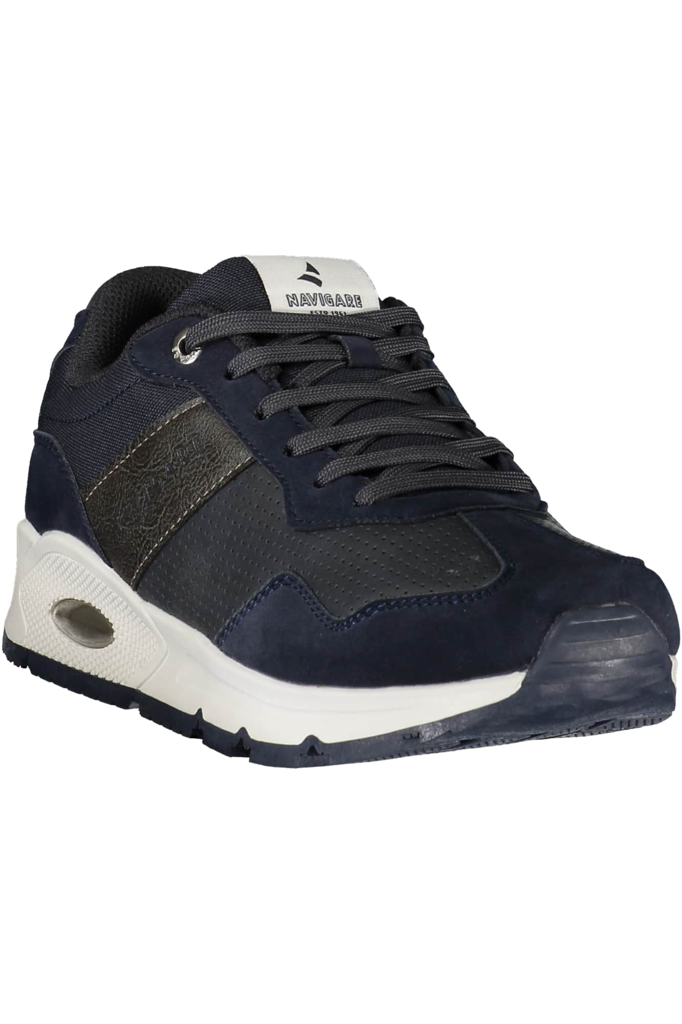 Navigate heren blauw sportschoenen
