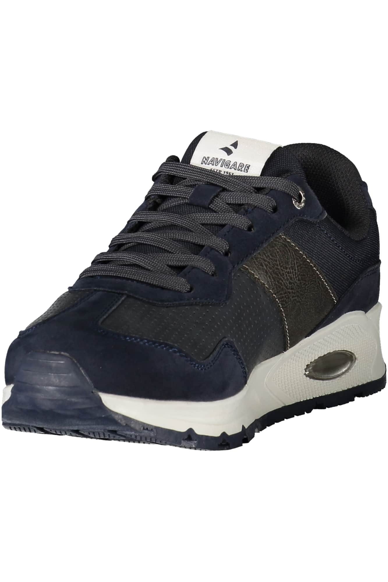 Navigate heren blauw sportschoenen