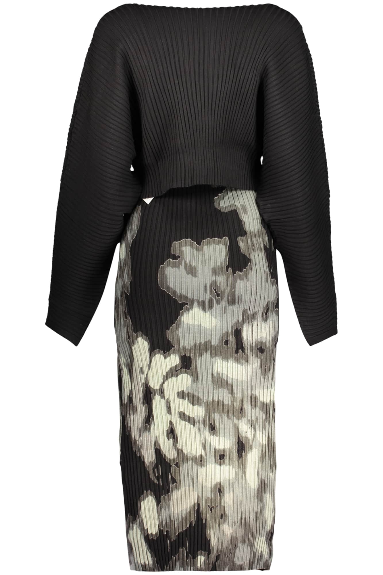 Desigual dames lang zwart jurk