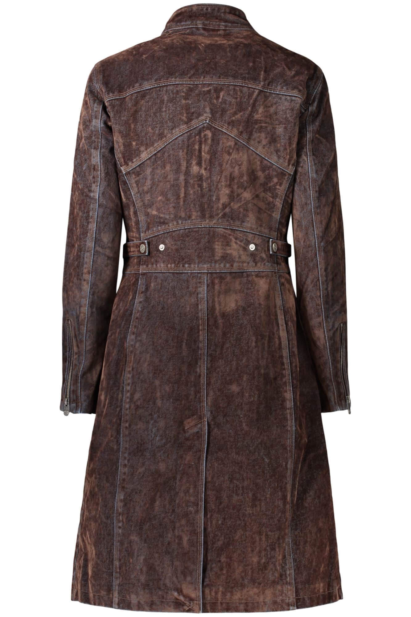 Desigual dames bruin trenchcoat