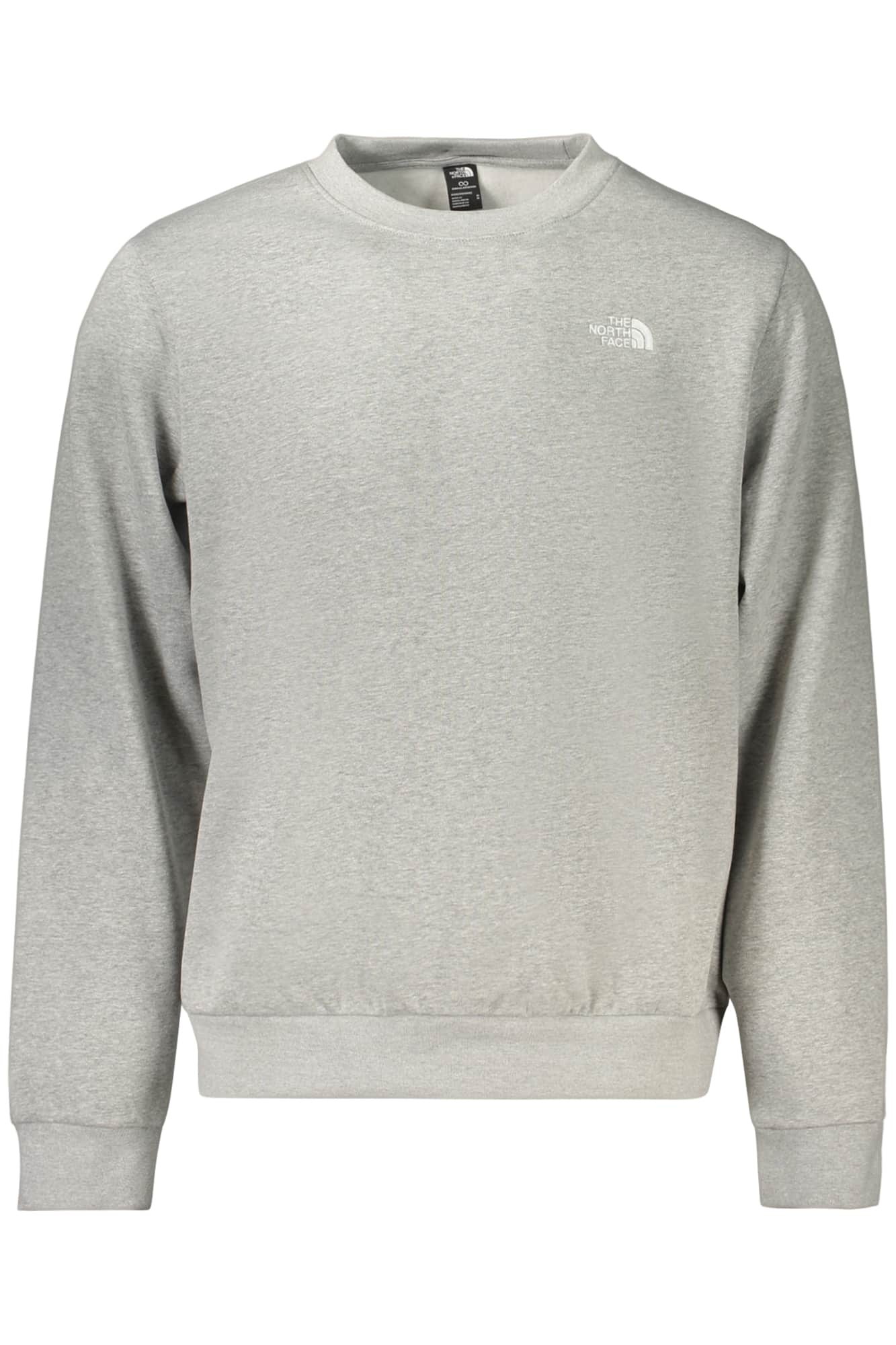The North Face heren met rits sweater, grijs