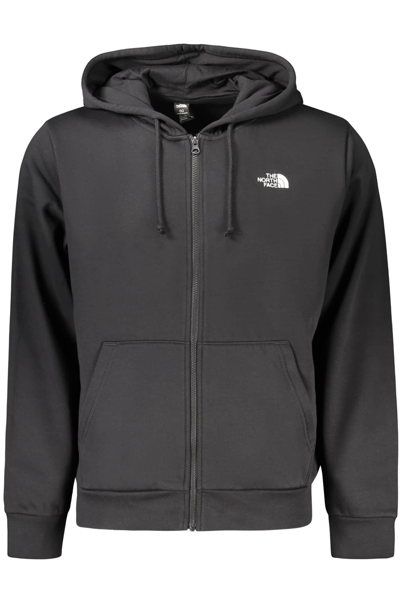The North Face heren zwart met rits sweater