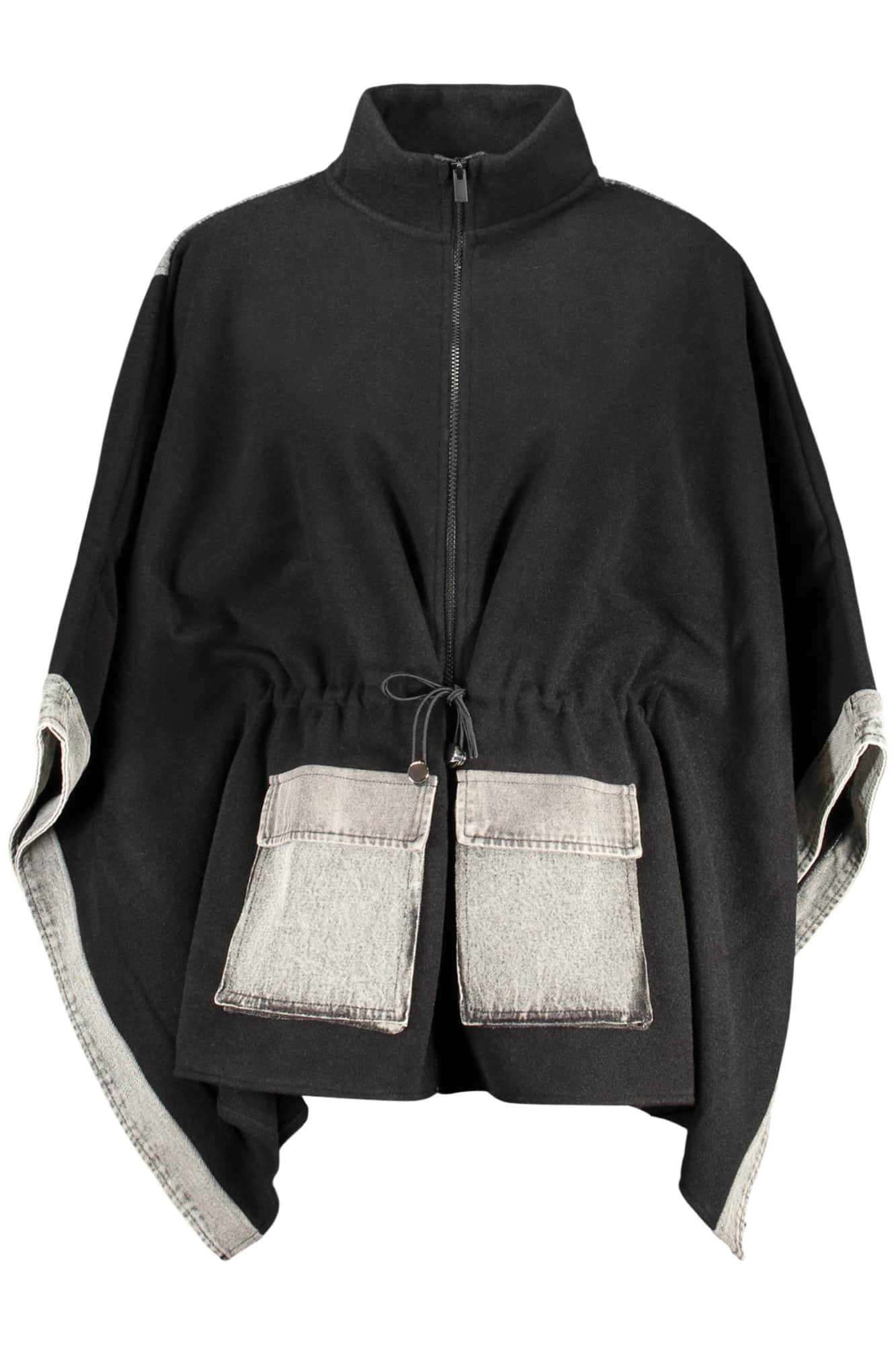 Desigual dames zwart poncho