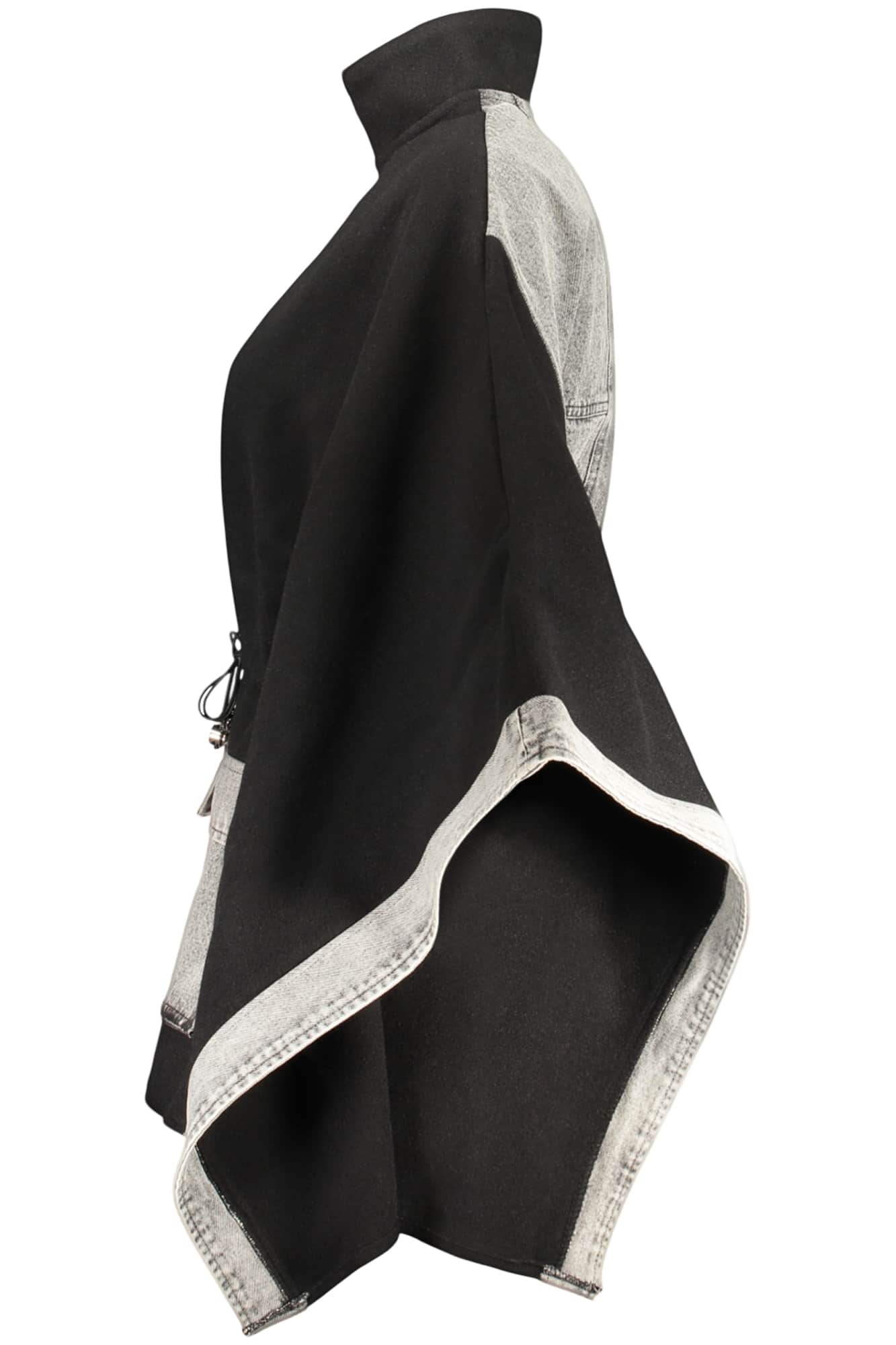 Desigual dames zwart poncho