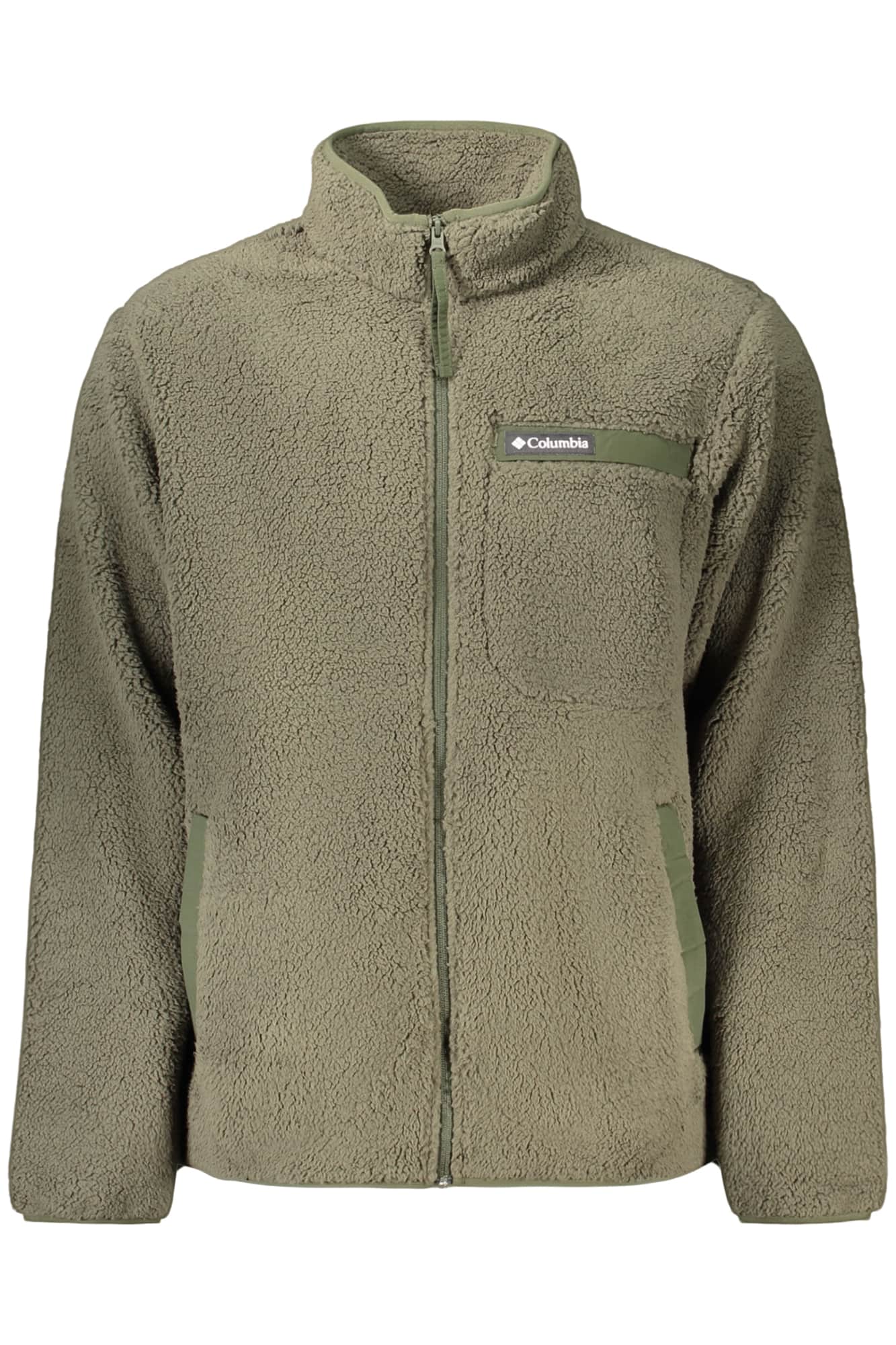 Columbia heren groen met rits sweater