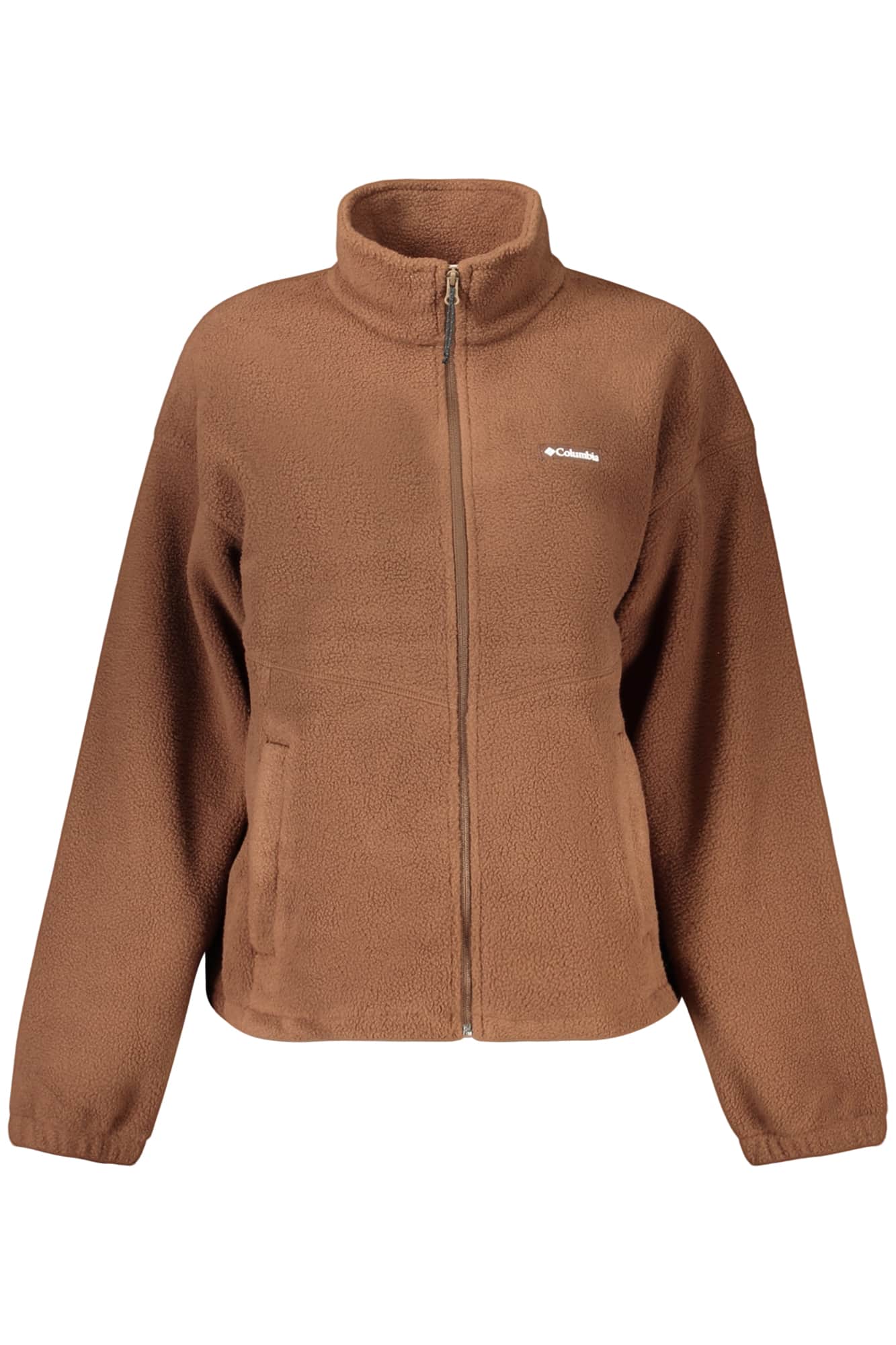 Columbia dames bruin met rits sweater