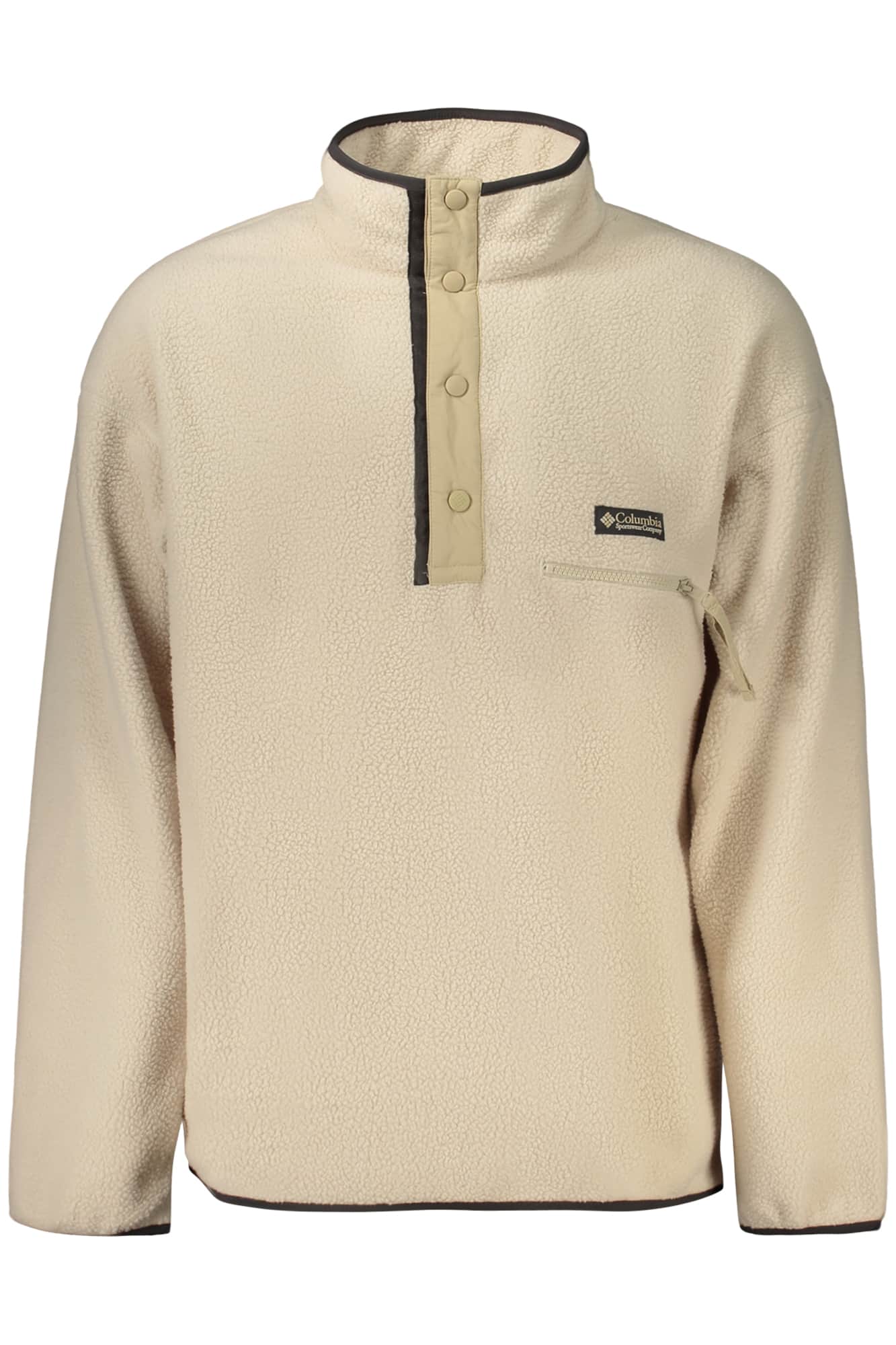 Columbia heren bruin met rits sweater