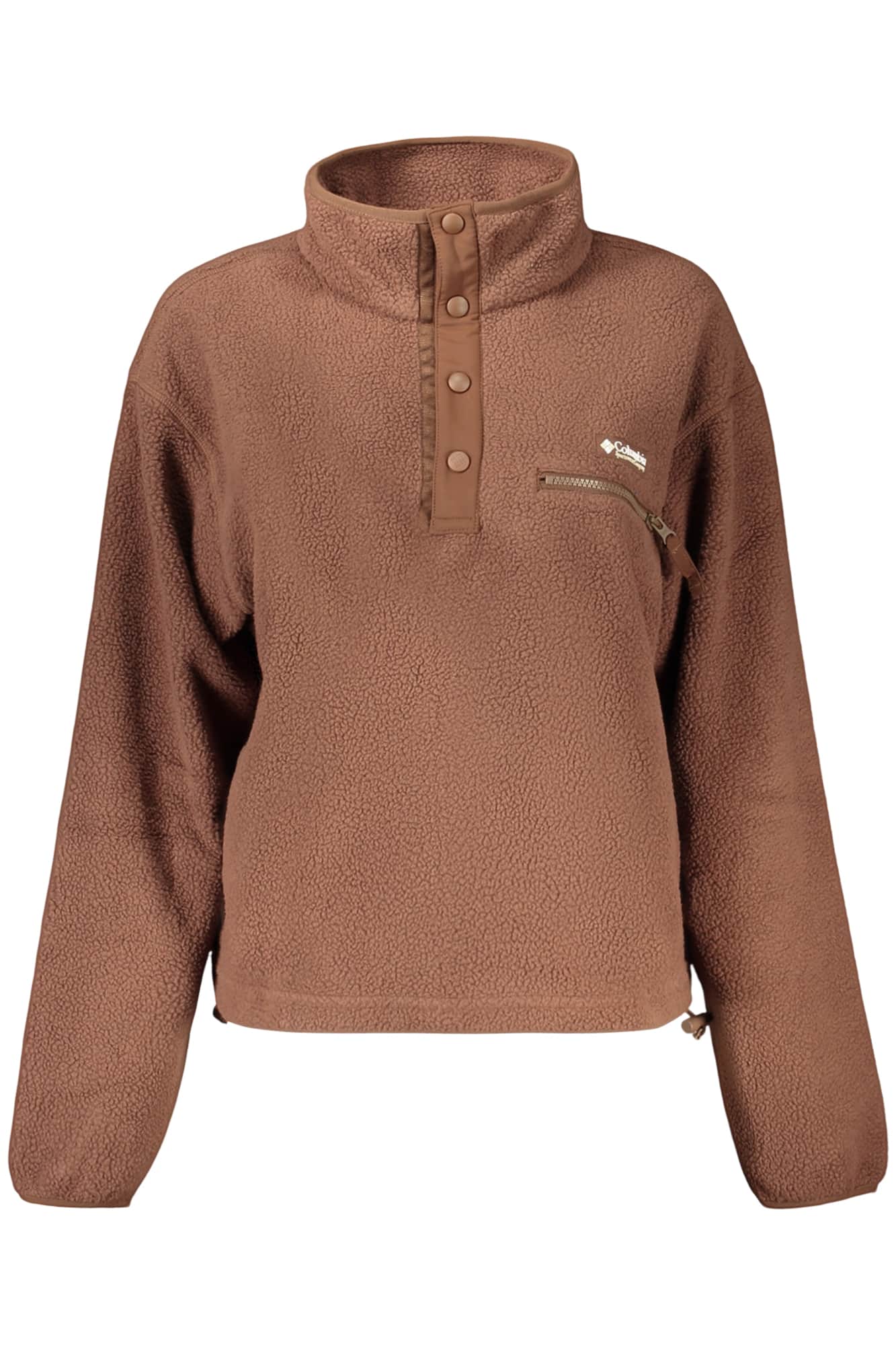 Columbia dames bruin met rits sweater