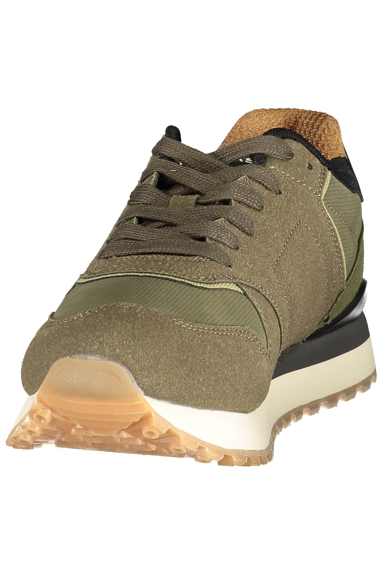 Gas groen heren sportschoenen