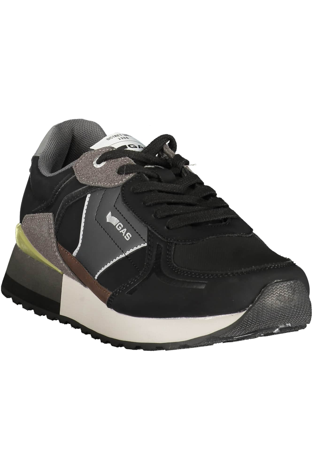 Gas groen heren sportschoenen