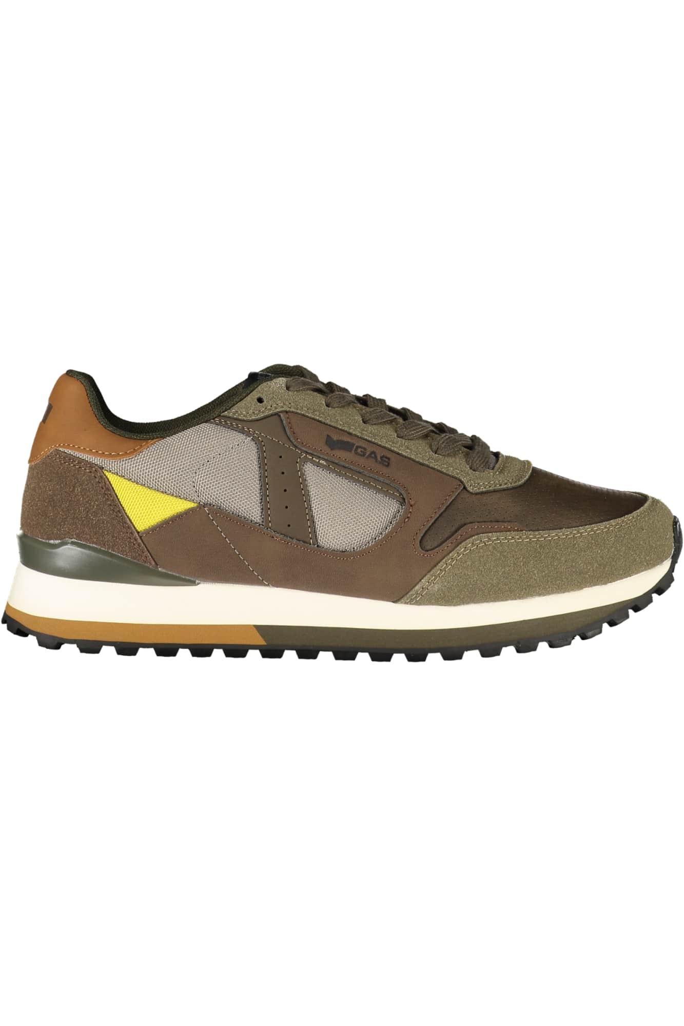 Gas heren sportschoenen bruin