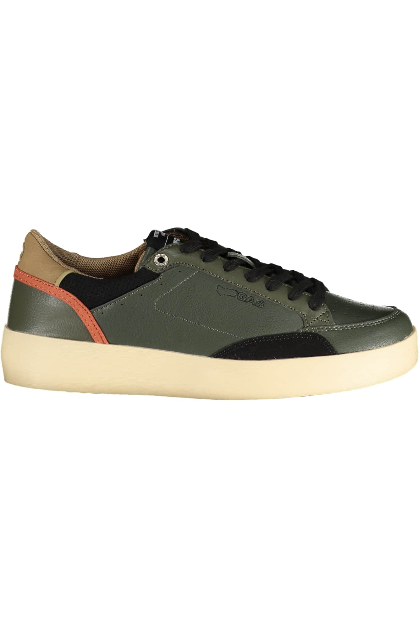 Gas groen heren sportschoenen