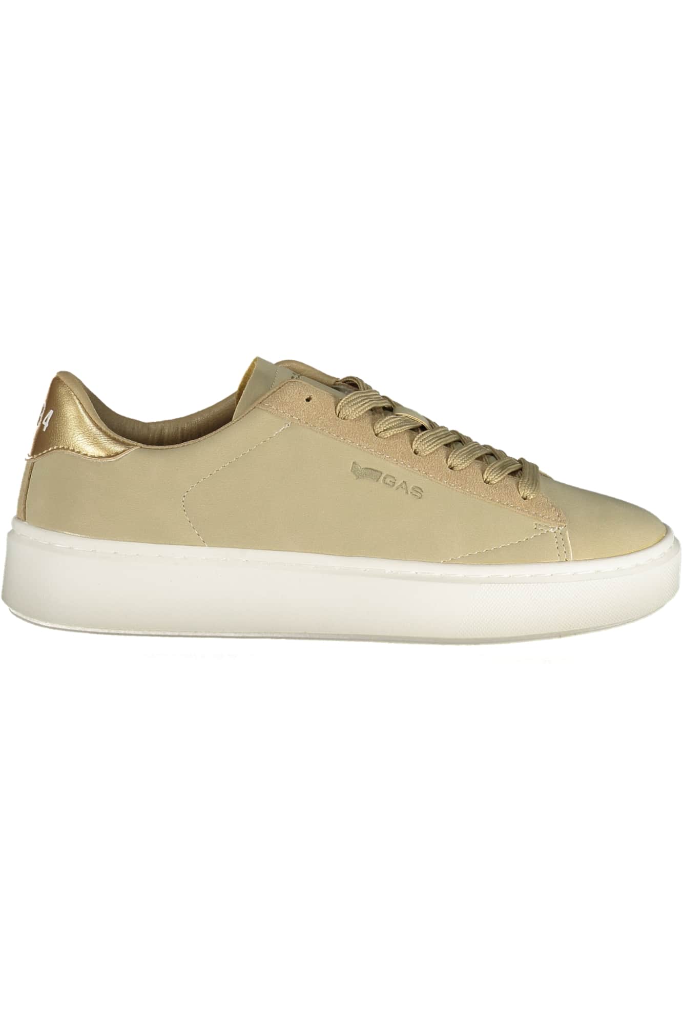 Gas dames beige sportschoenen
