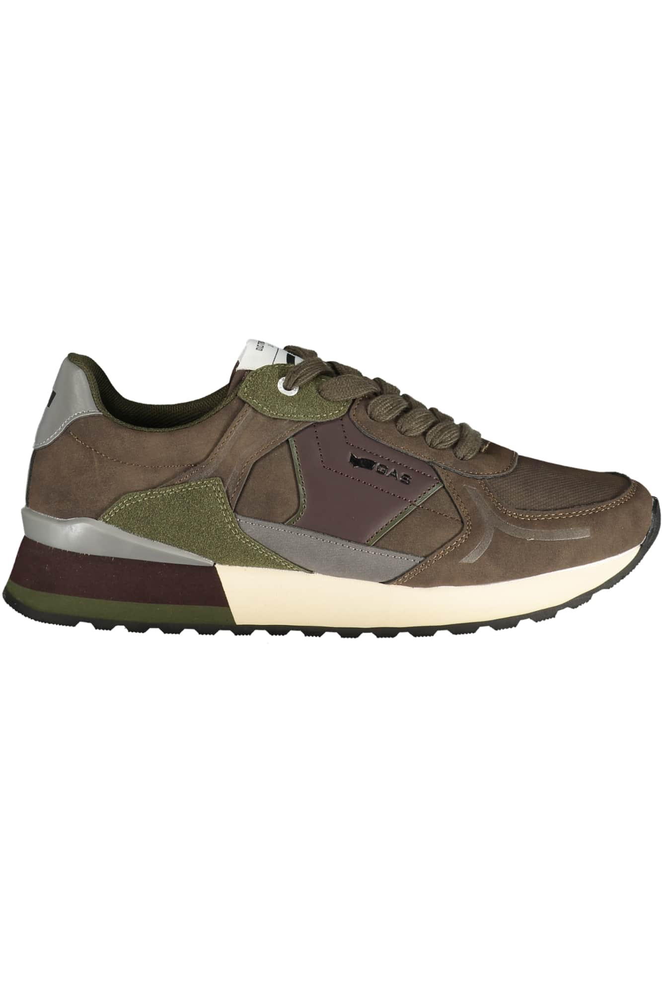 Gas groen heren sportschoenen