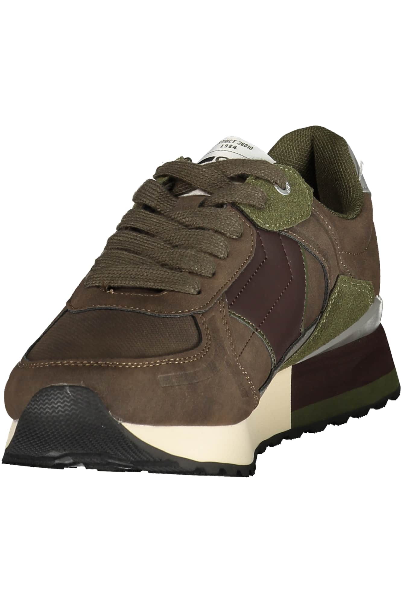 Gas groen heren sportschoenen