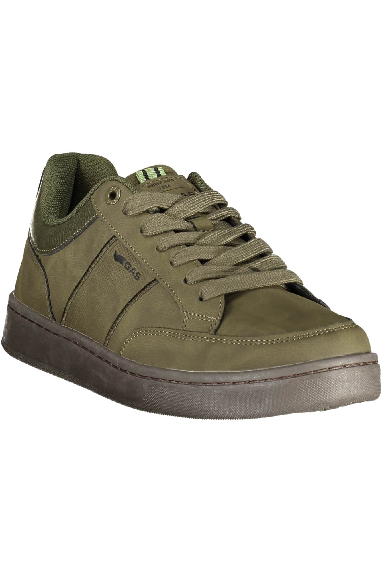 Gas groen heren sportschoenen