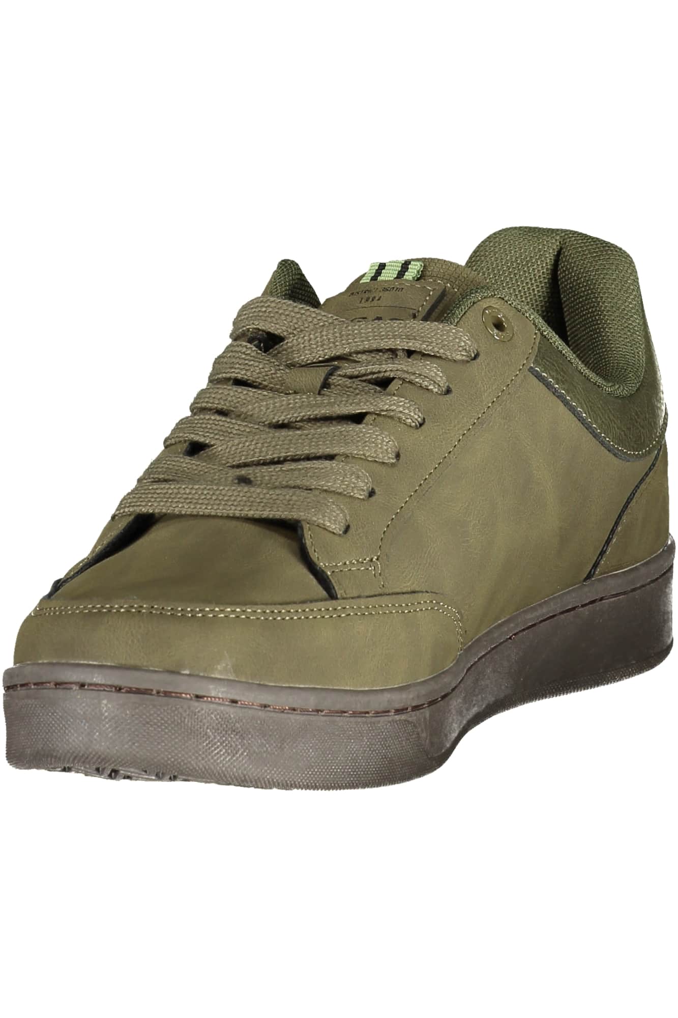 Gas groen heren sportschoenen