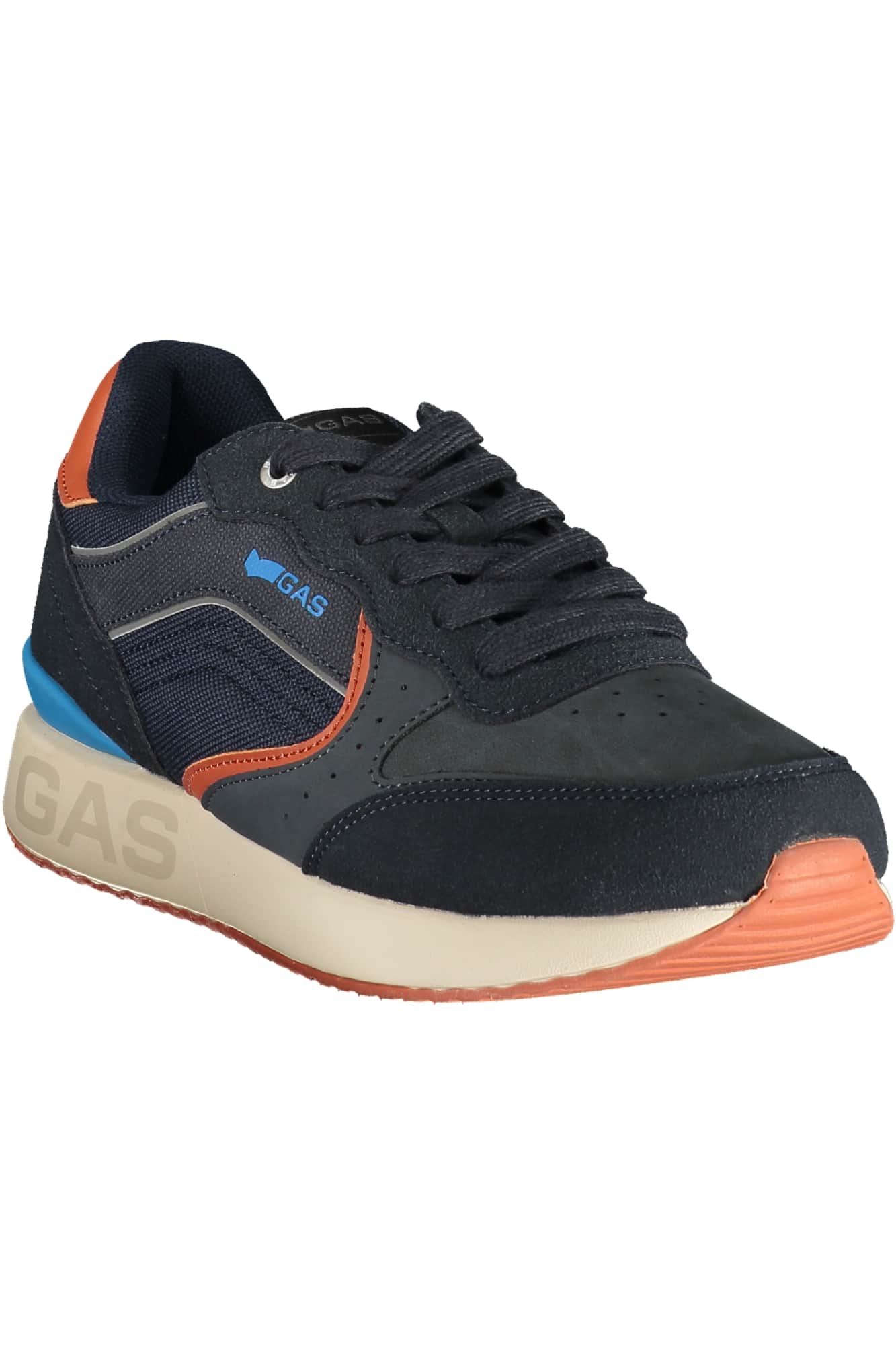 Gas heren blauw sportschoenen