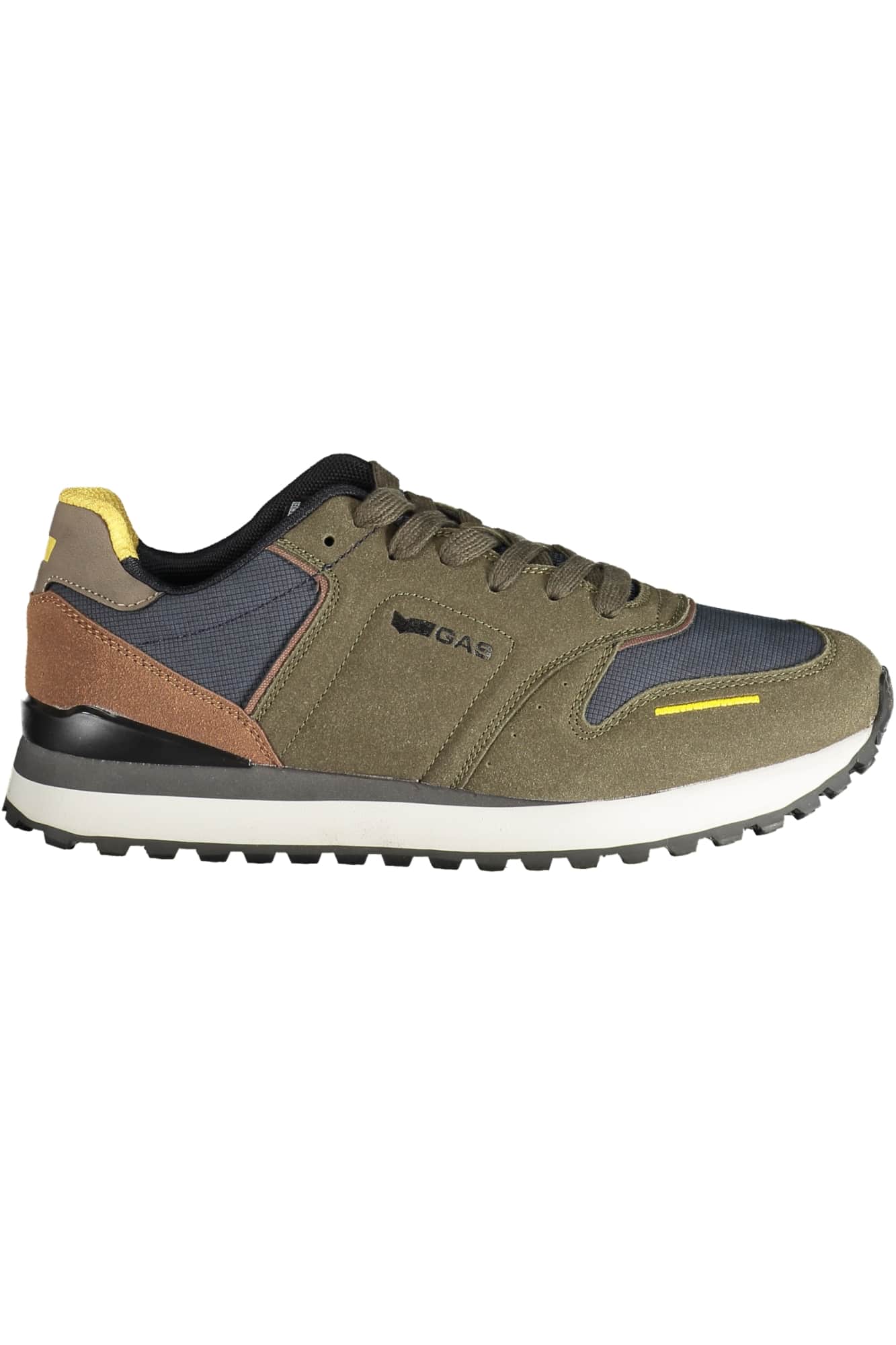 Gas groen heren sportschoenen
