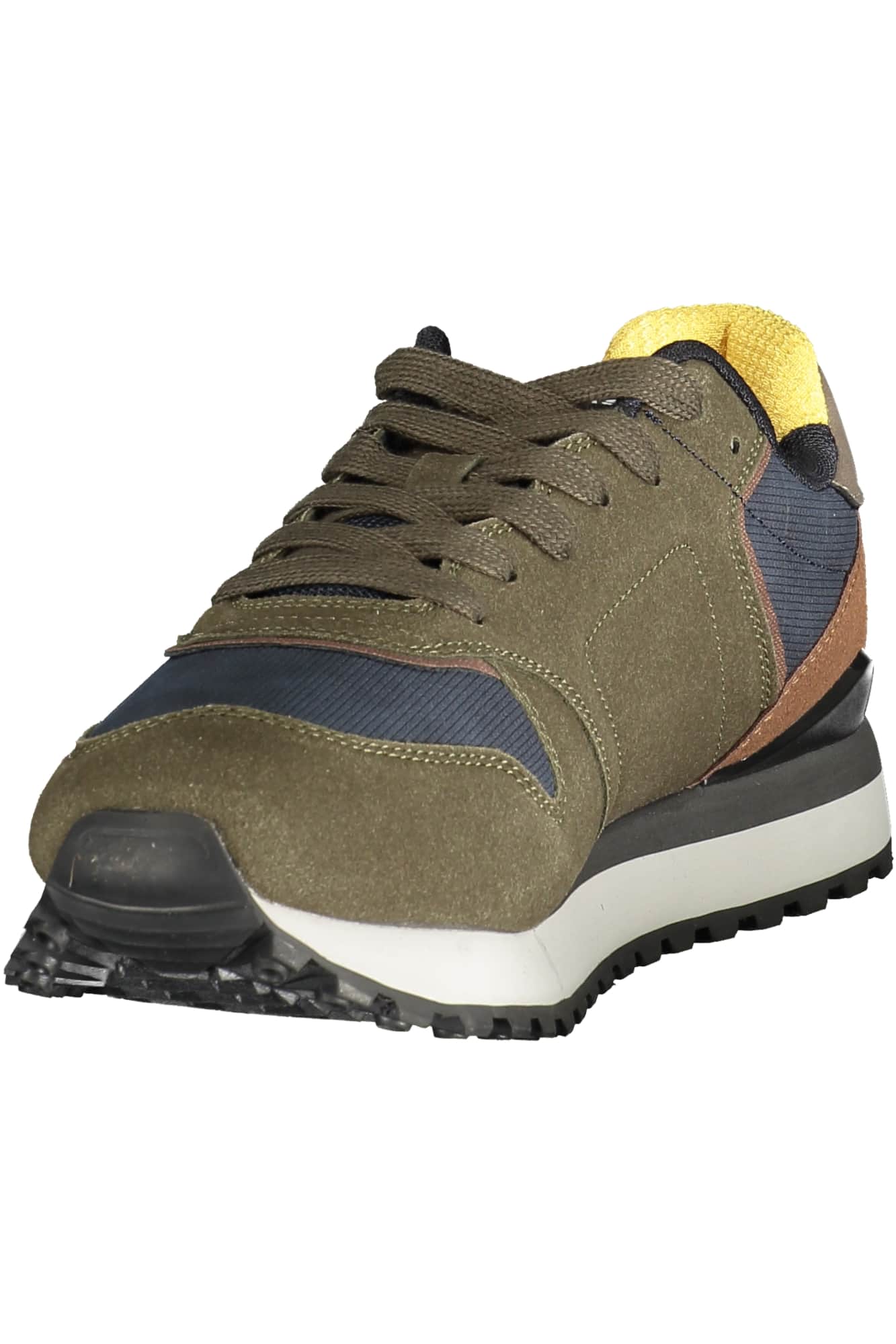 Gas groen heren sportschoenen