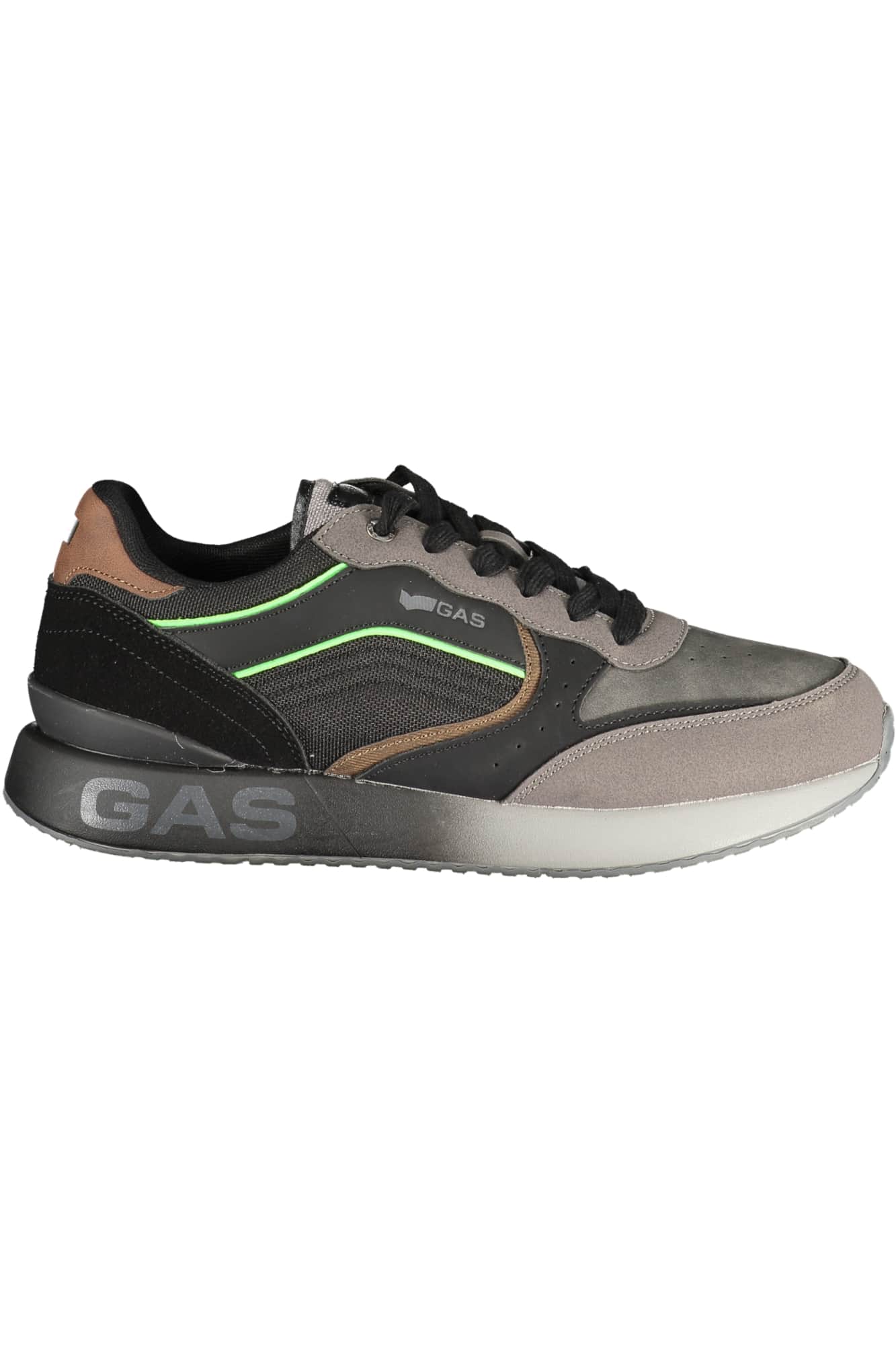 Gas heren zwart sportschoenen