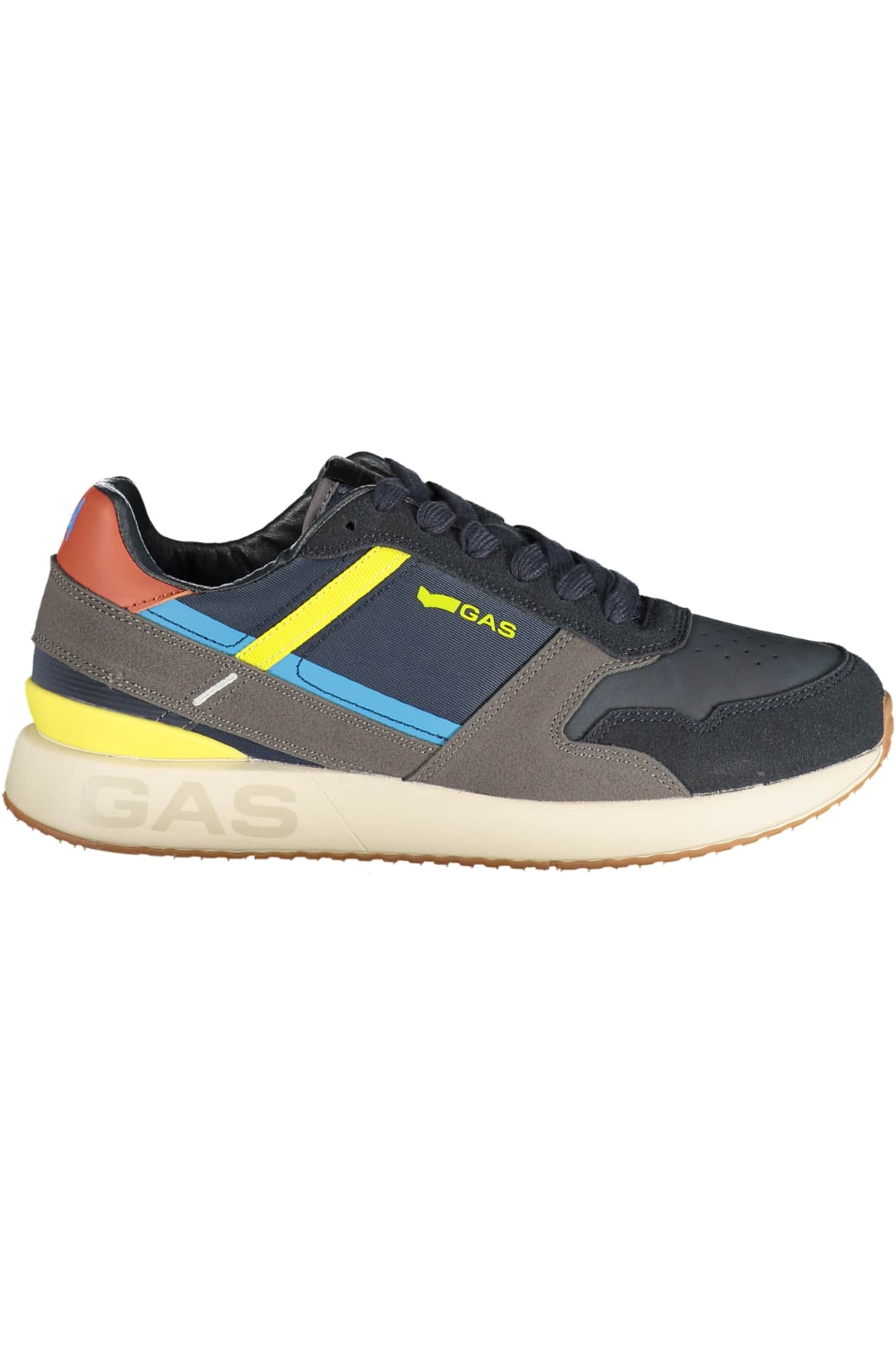 Gas heren blauw sportschoenen