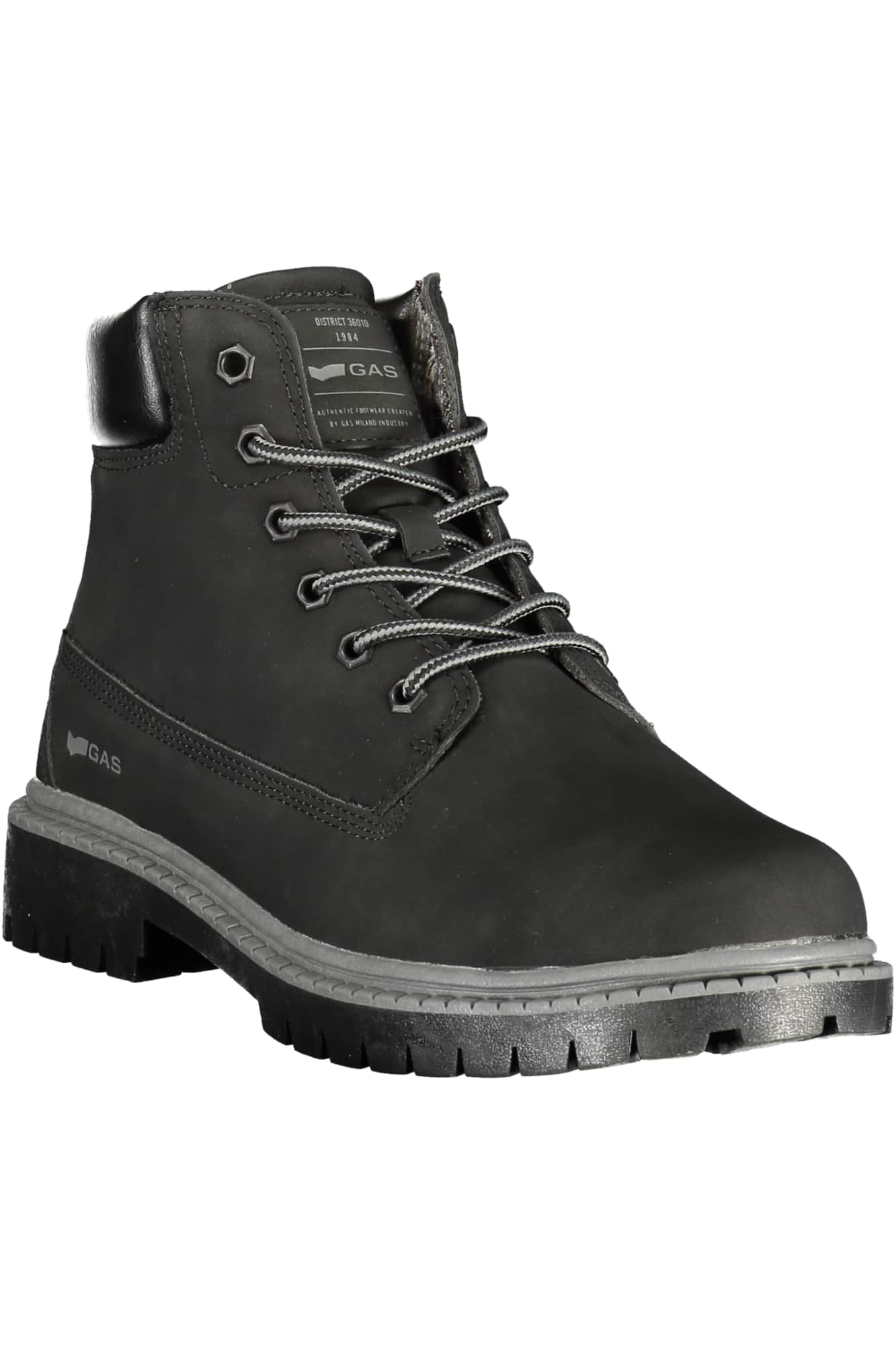 Gas schoenen heren zwart laars
