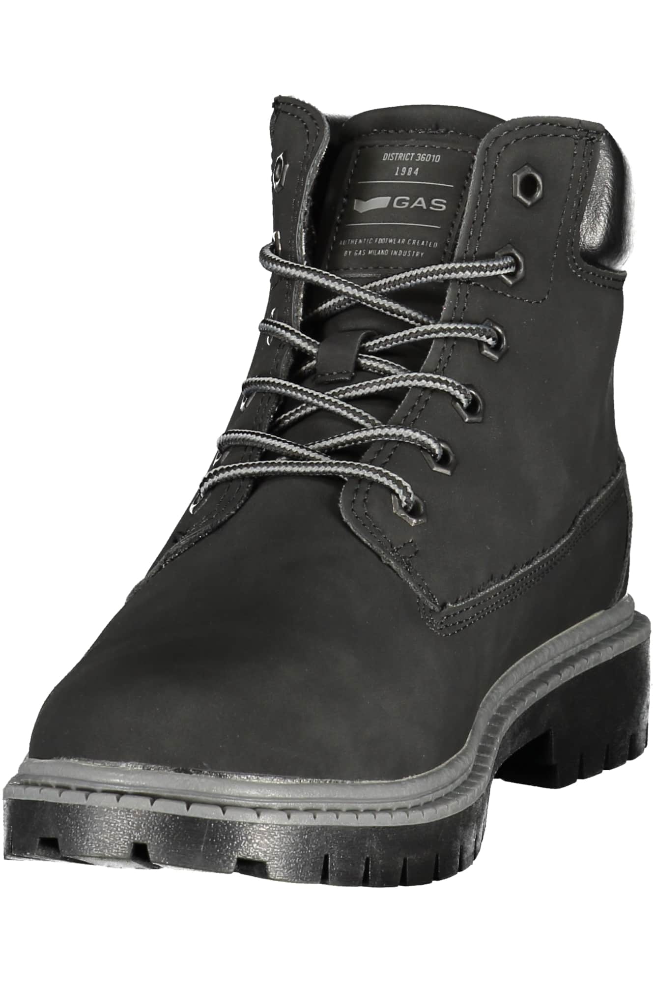 Gas schoenen heren zwart laars