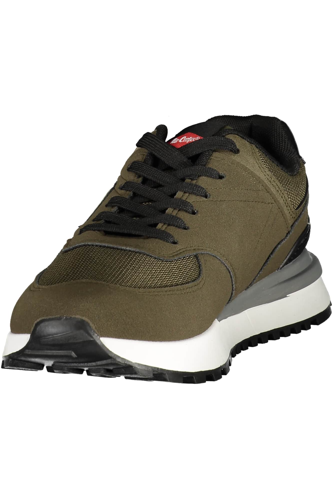 Lee Cooper heren sportschoenen groen