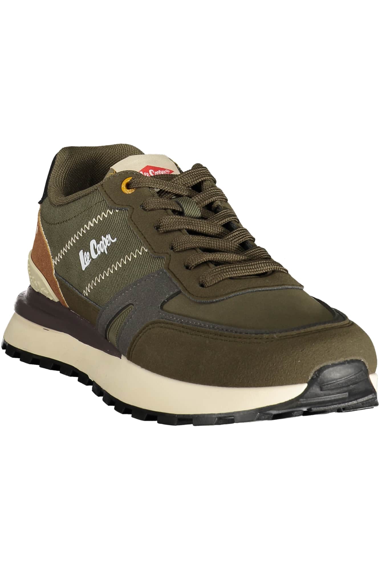Lee Cooper heren sportschoenen groen