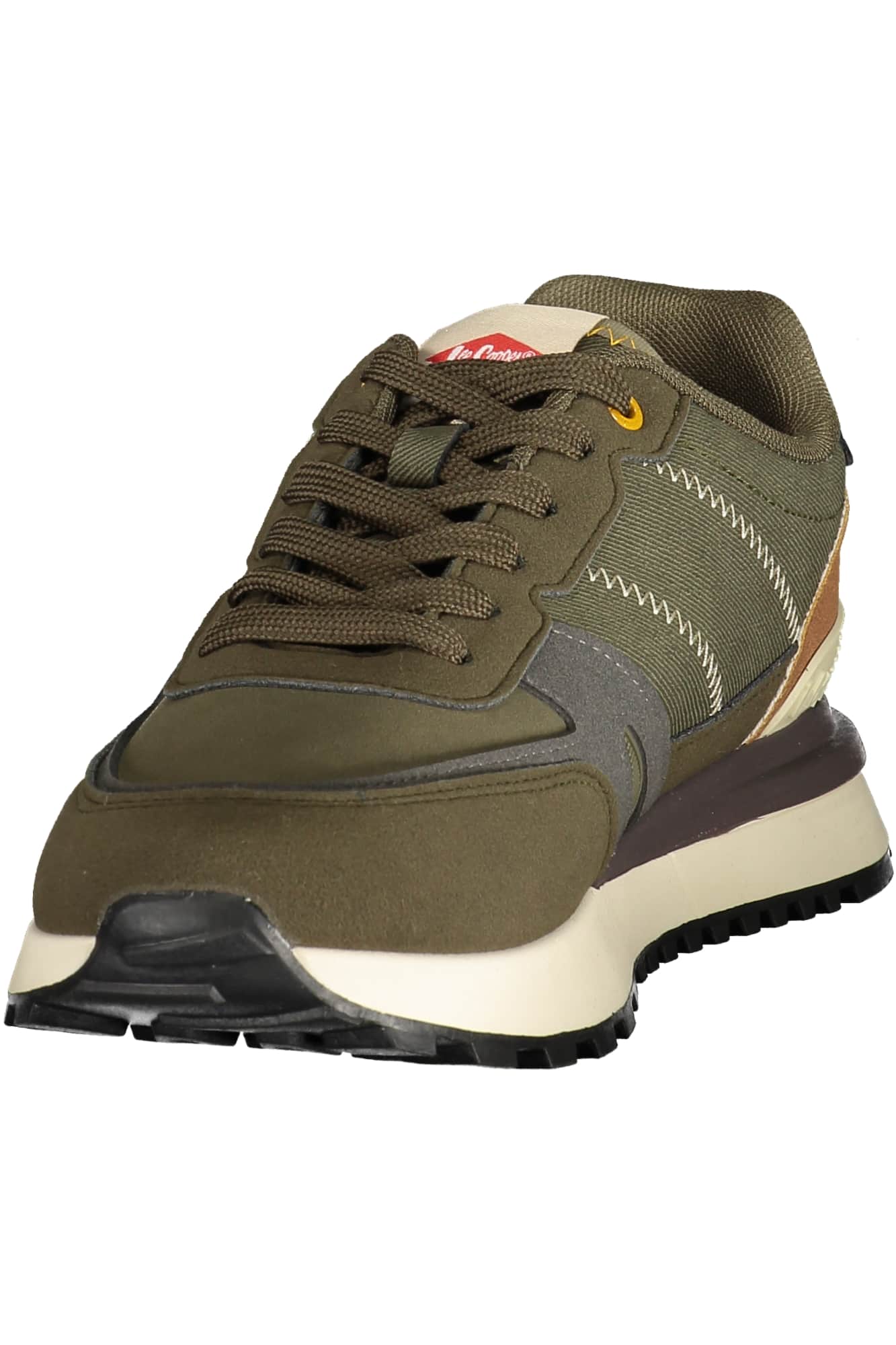 Lee Cooper heren sportschoenen groen
