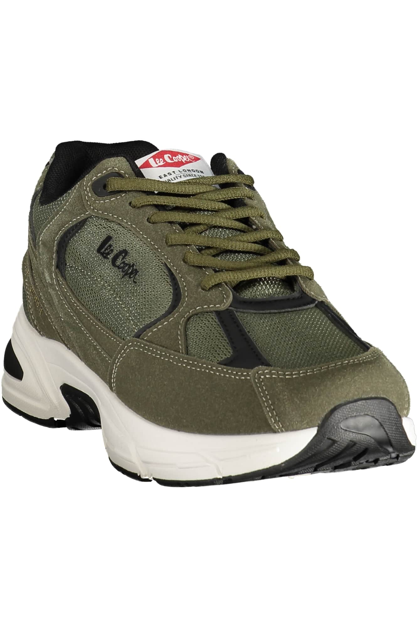 Lee Cooper heren sportschoenen groen