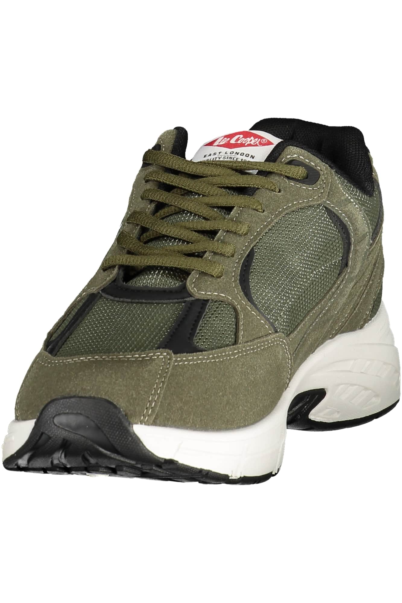Lee Cooper heren sportschoenen groen