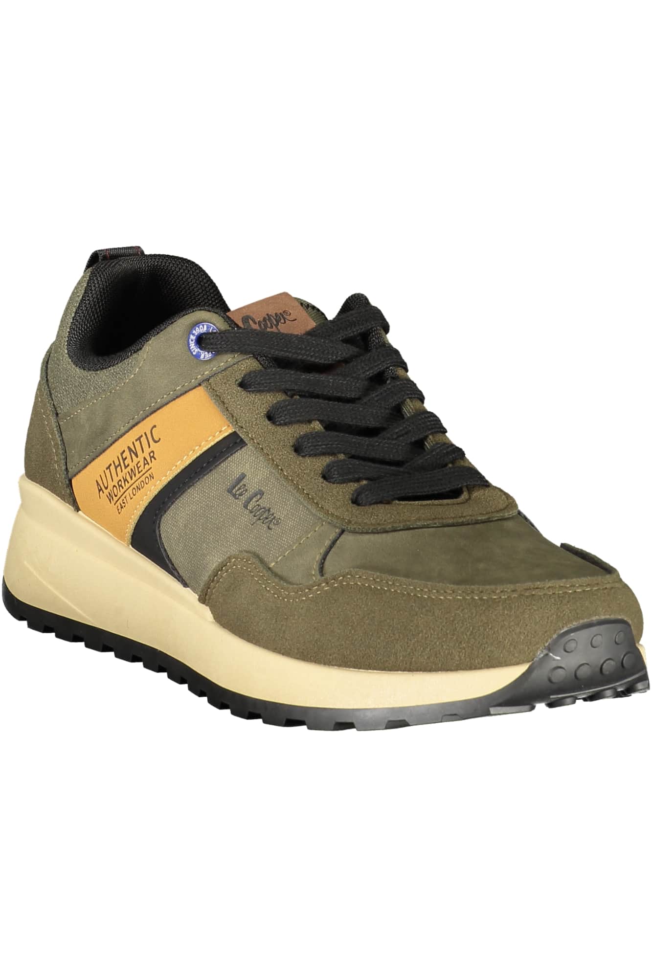 Lee Cooper heren sportschoenen groen