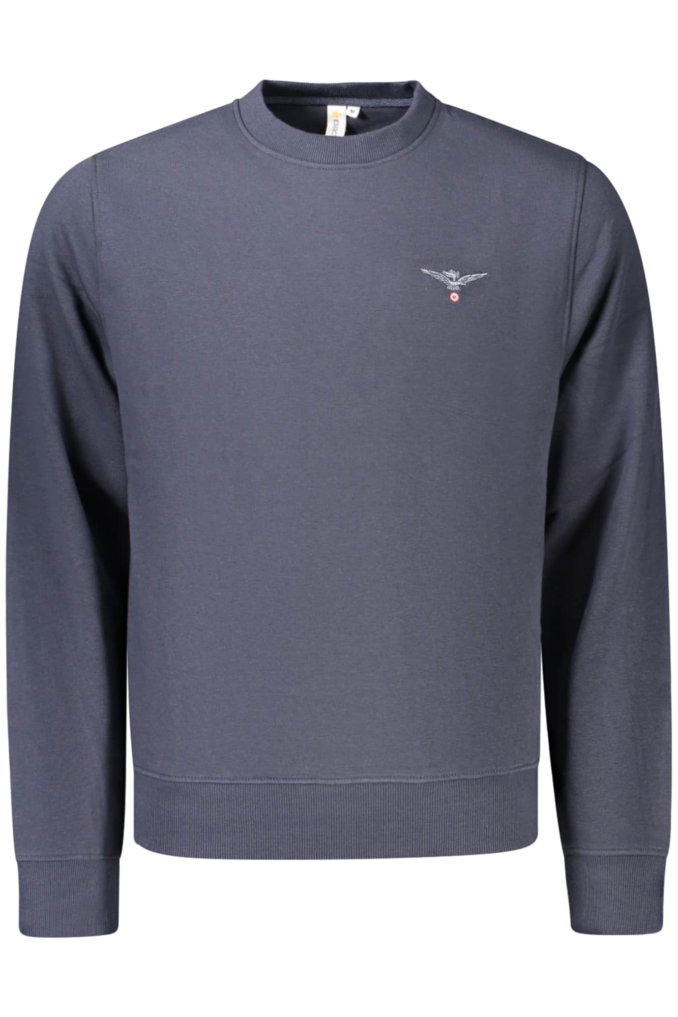 Military academy heren met rits sweater, groen