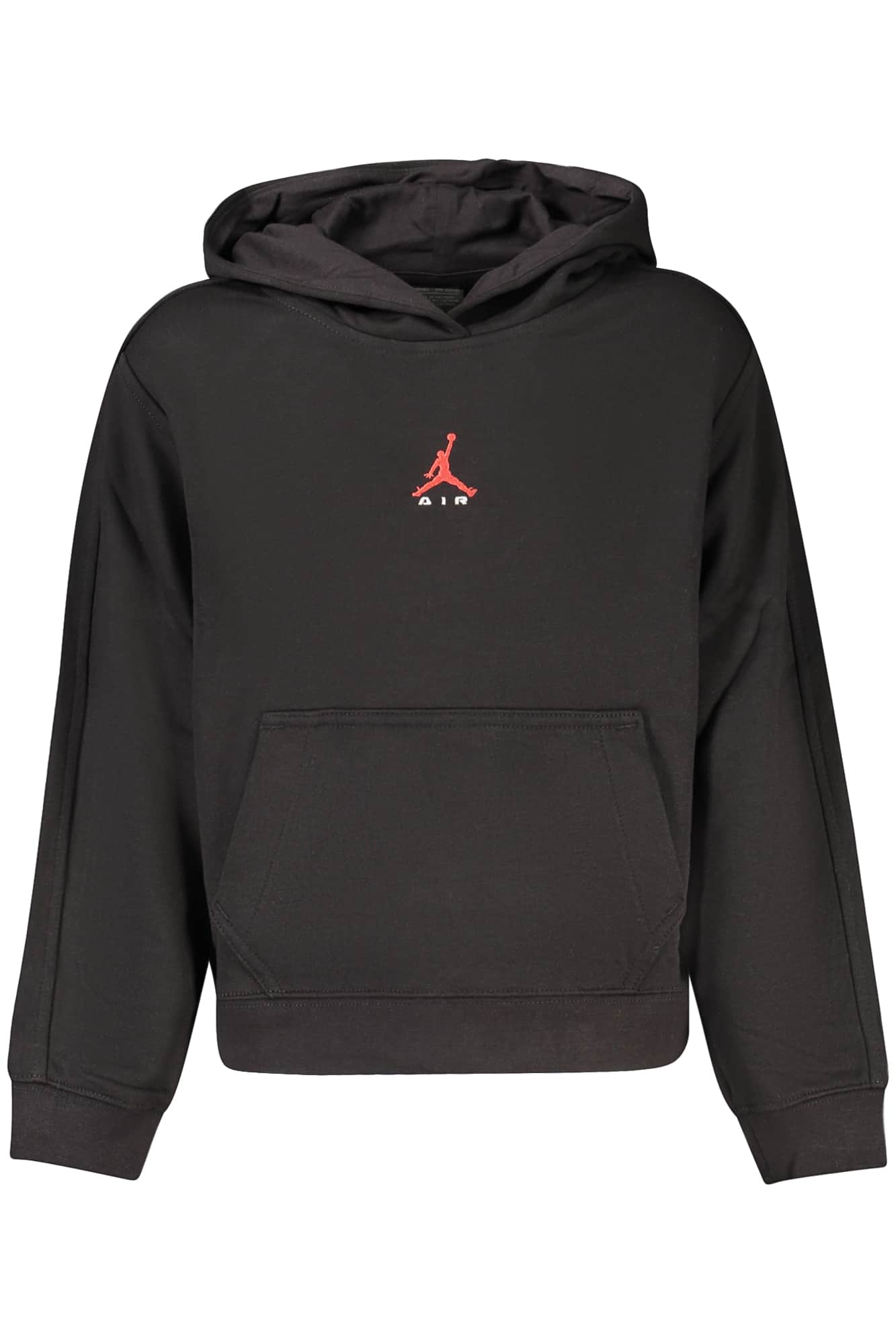 Jordan rood met rits sweater voor kinder