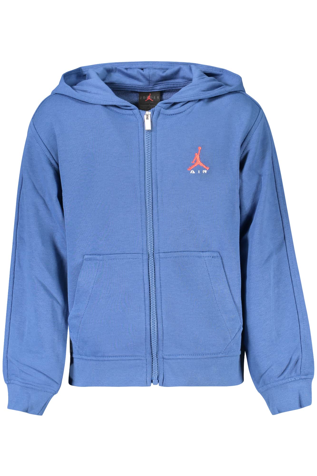 Jordan kinder blauw met rits sweater