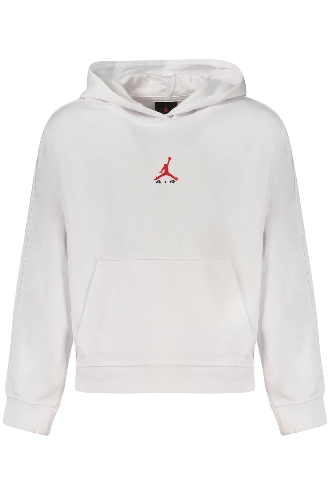 Jordan rood met rits sweater voor kinder