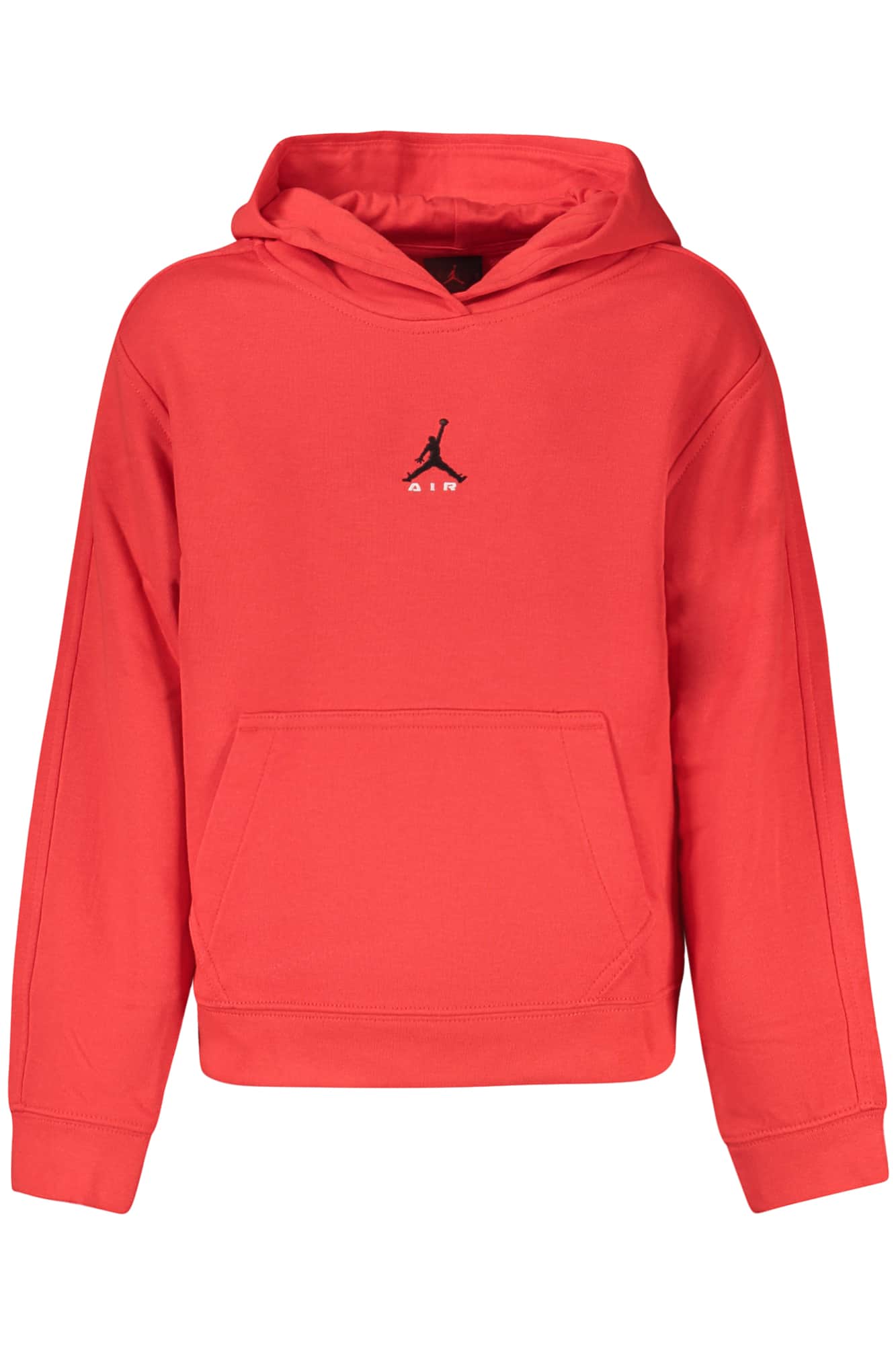 Jordan rood met rits sweater voor kinder