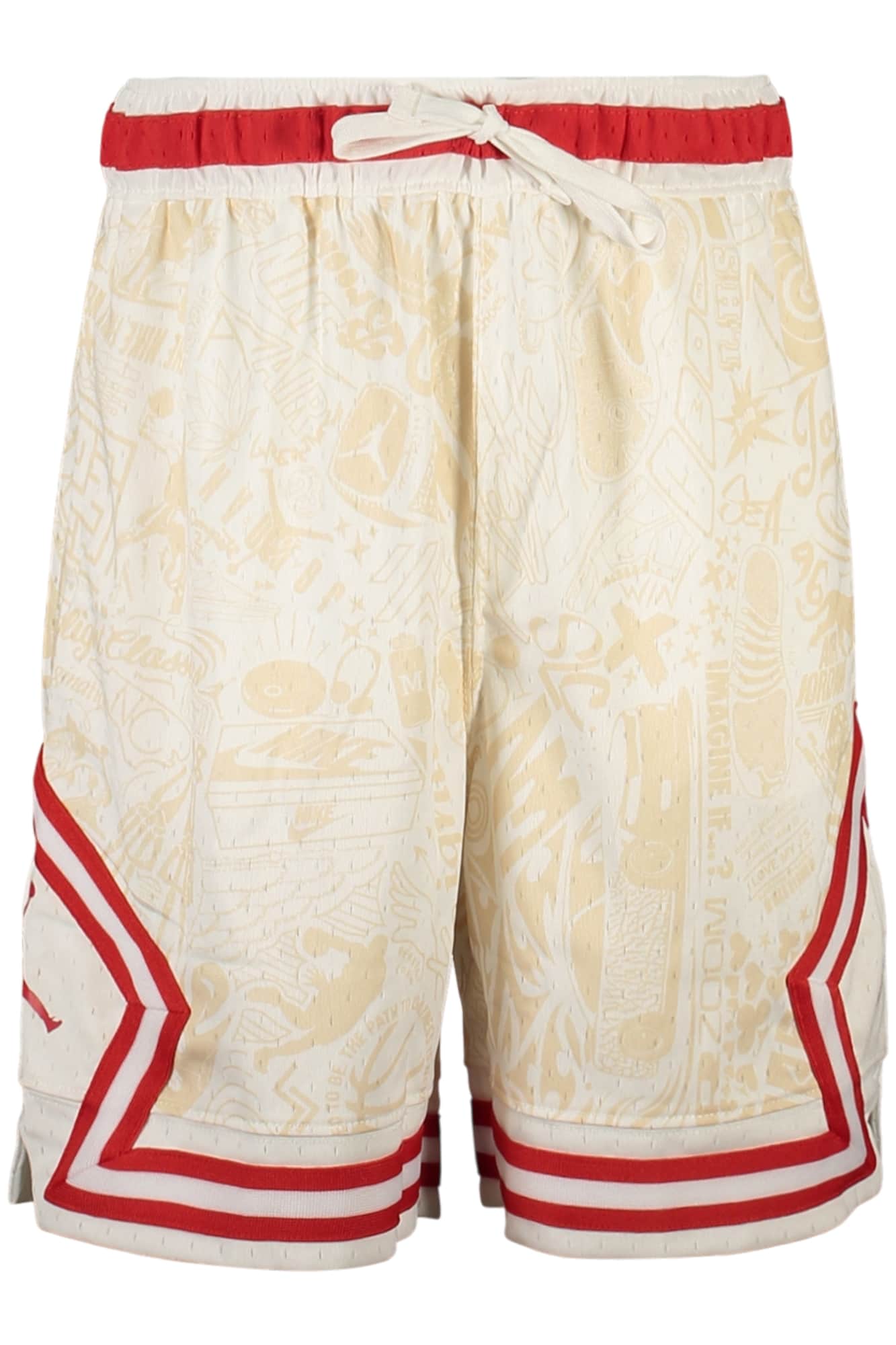 Jordan kort broek kinder wit