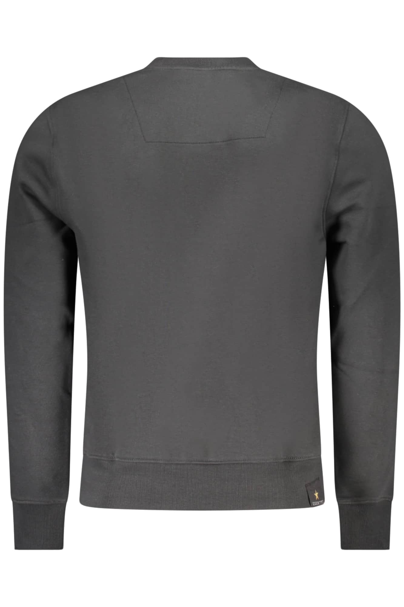 Military academy heren met rits sweater, groen