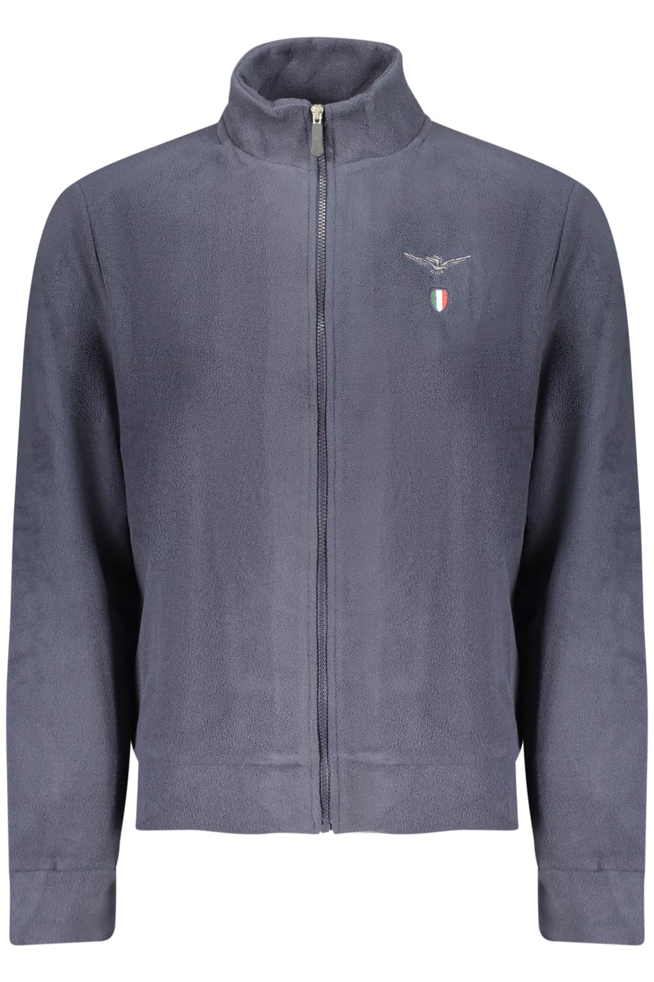 Military academy heren groen met rits sweater