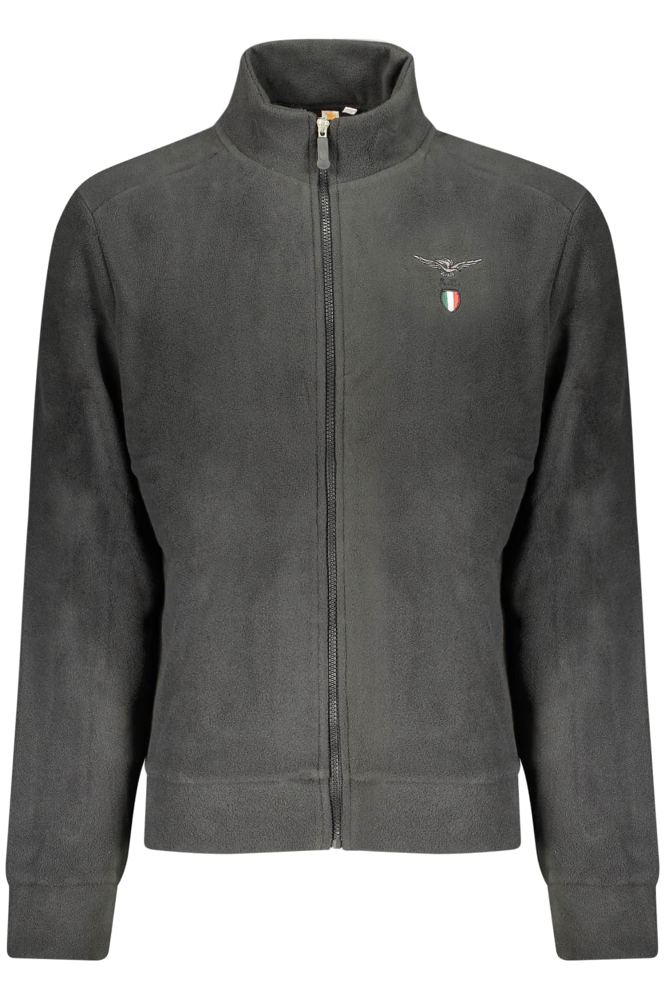 Military academy heren groen met rits sweater