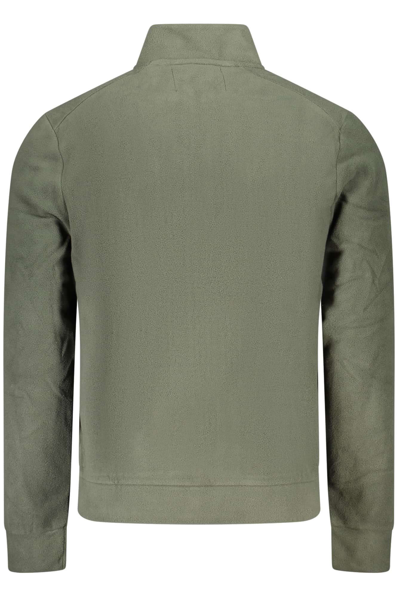 The North Stone heren groen met rits sweater