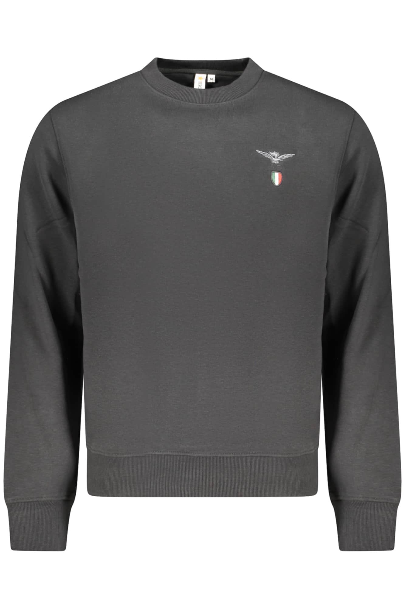 Military academy heren bruin met rits sweater