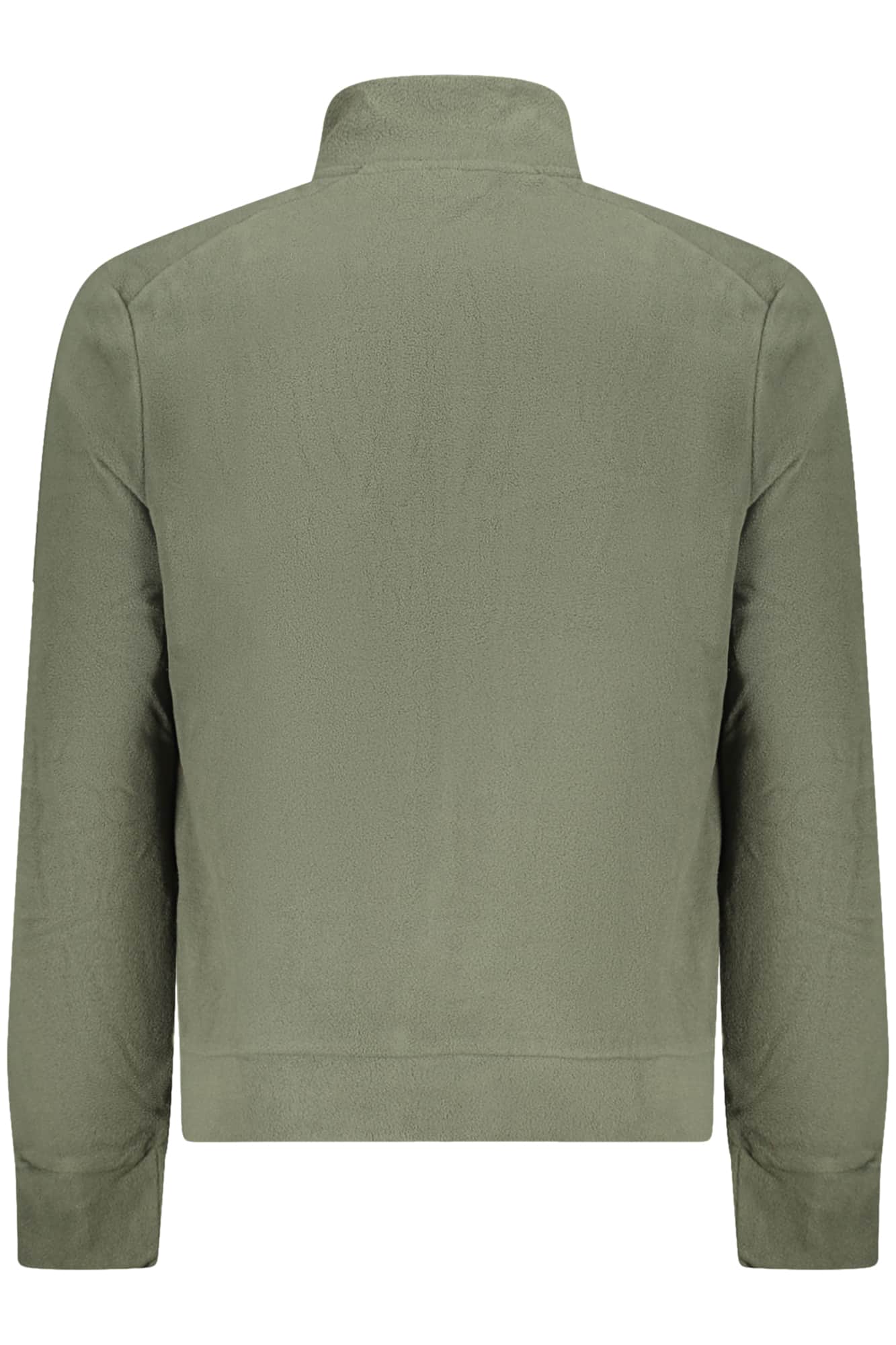 Military academy heren groen met rits sweater