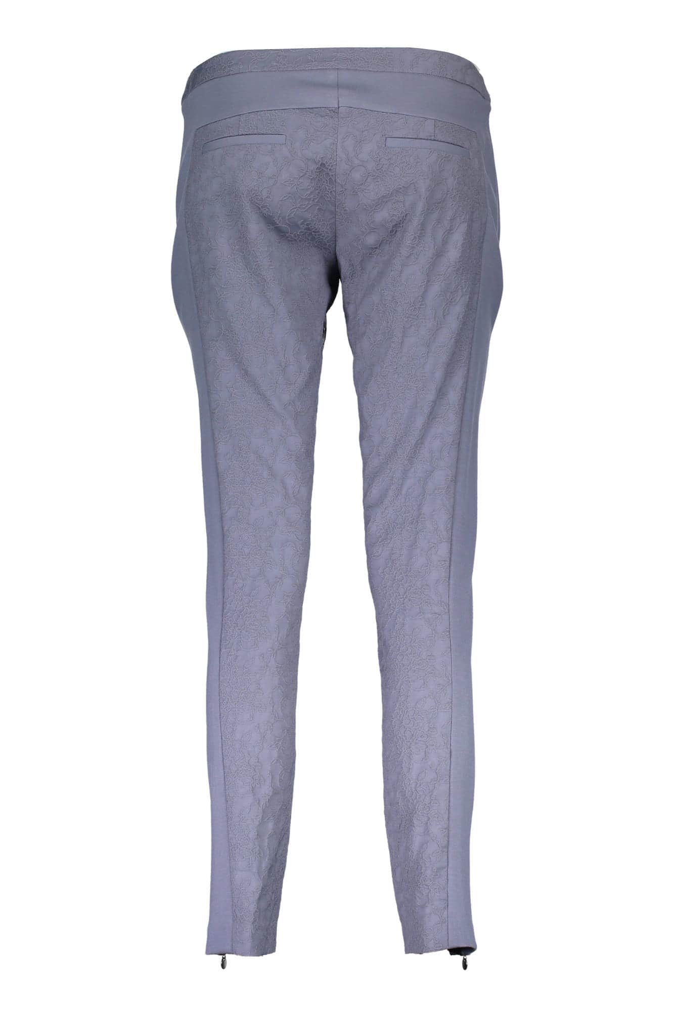LIU JO BLUE WOMAN TROUSERS