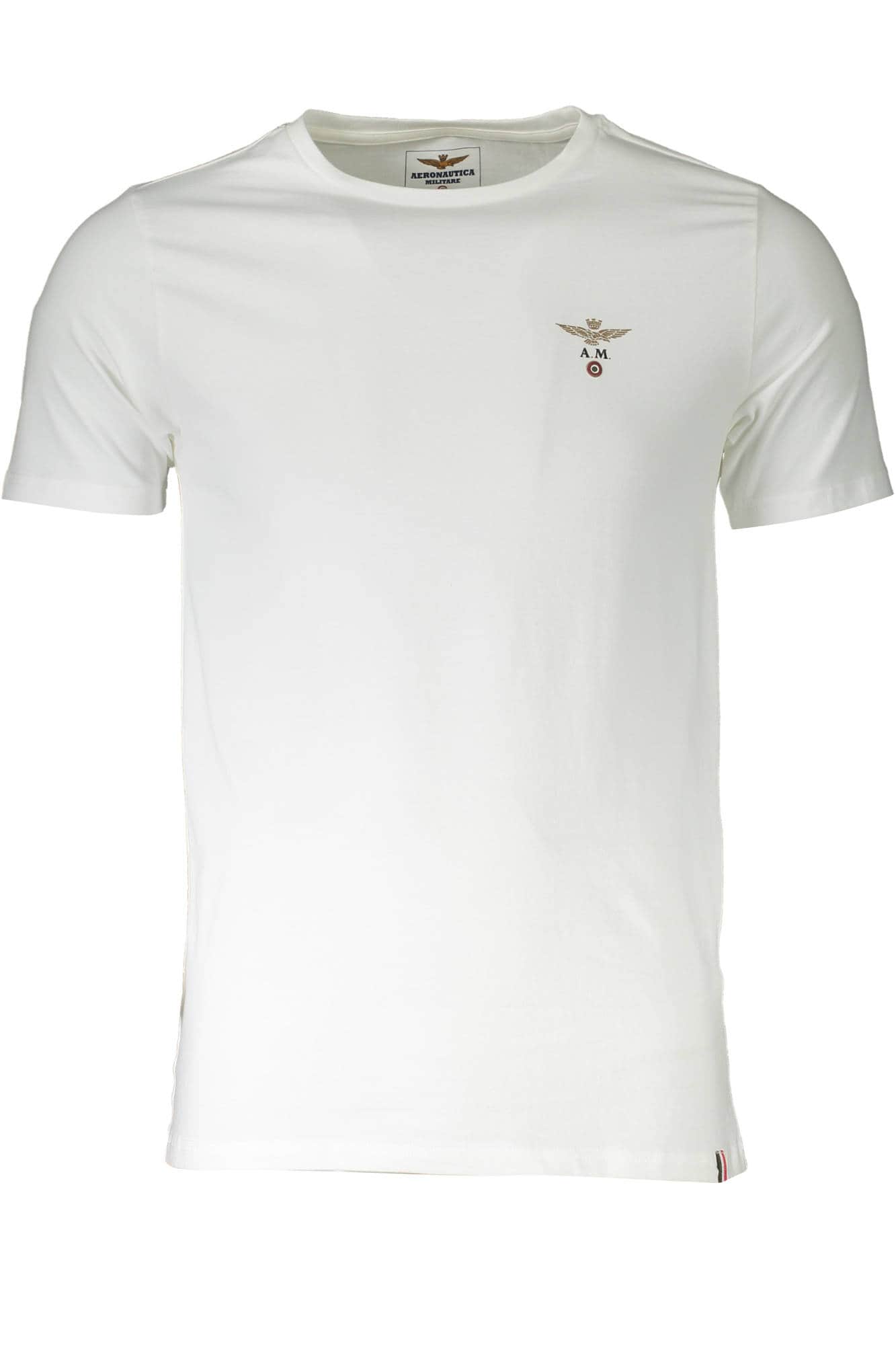 AERONAUTICA MILITARE WHITE MAN EXTERNAL T-SHIRT