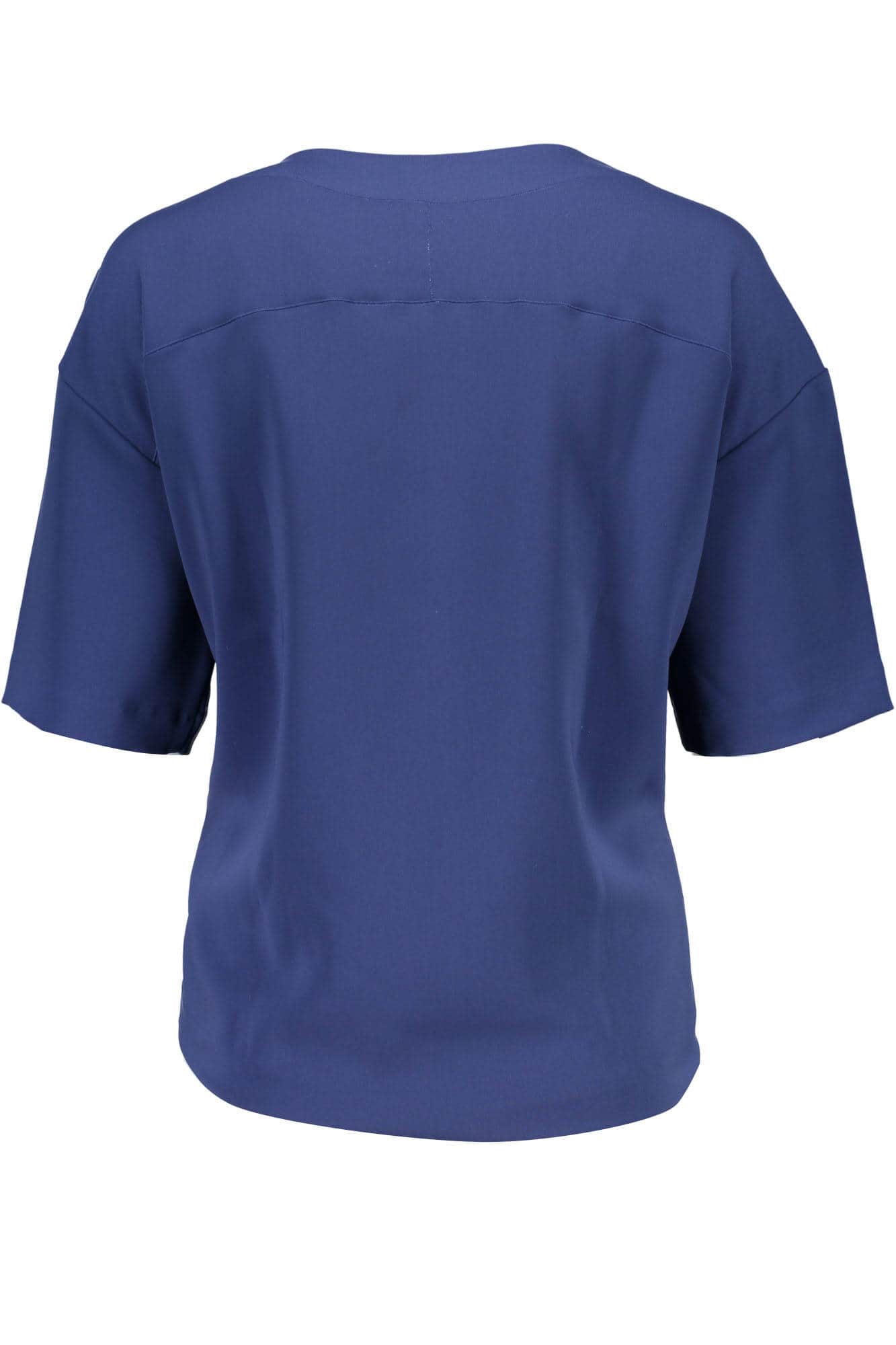GANT WOMEN'S SHORT SLEEVE T-SHIRT BLUE