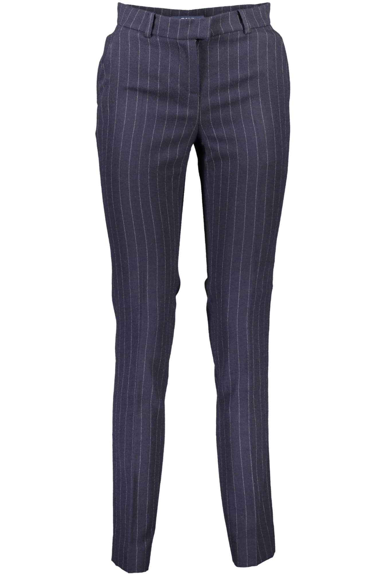 GANT WOMEN'S BLUE TROUSERS